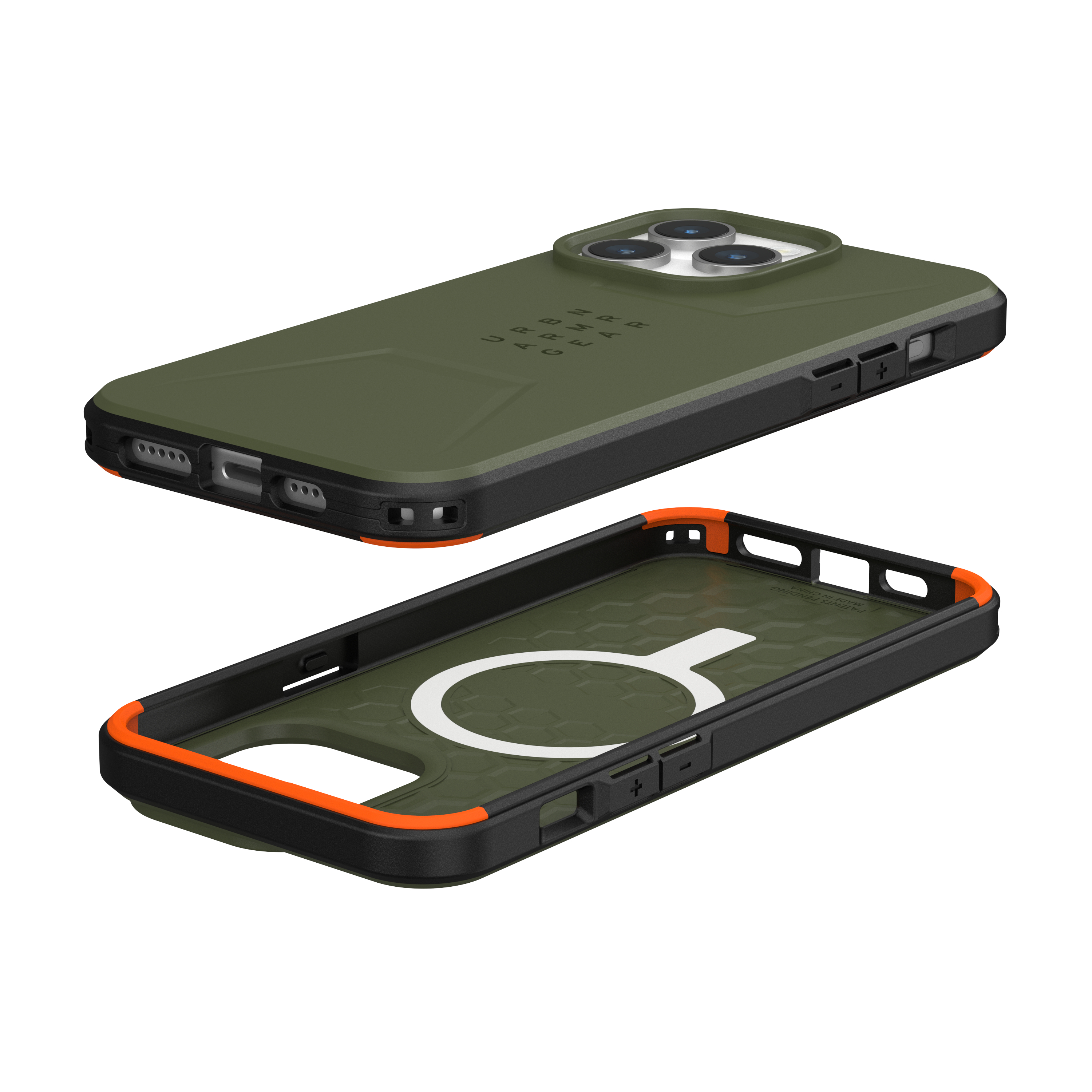 iPhone 15 Pro MagSafe Schutzhülle Civilian Case (114275117272) - Olive Drab