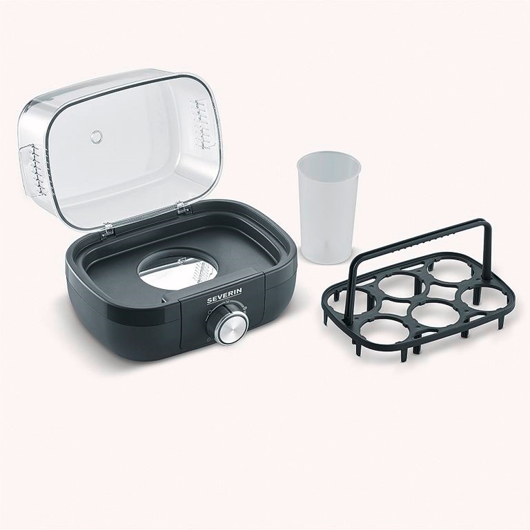 Severin EK 3166 Eierkocher mit Kochzeitüberwachung 420 W Schwarz