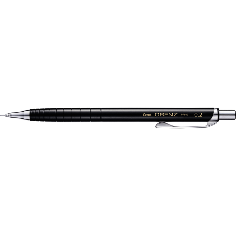 Pentel Druckbleistift Orenz, 0.2 mm, B, schwarz