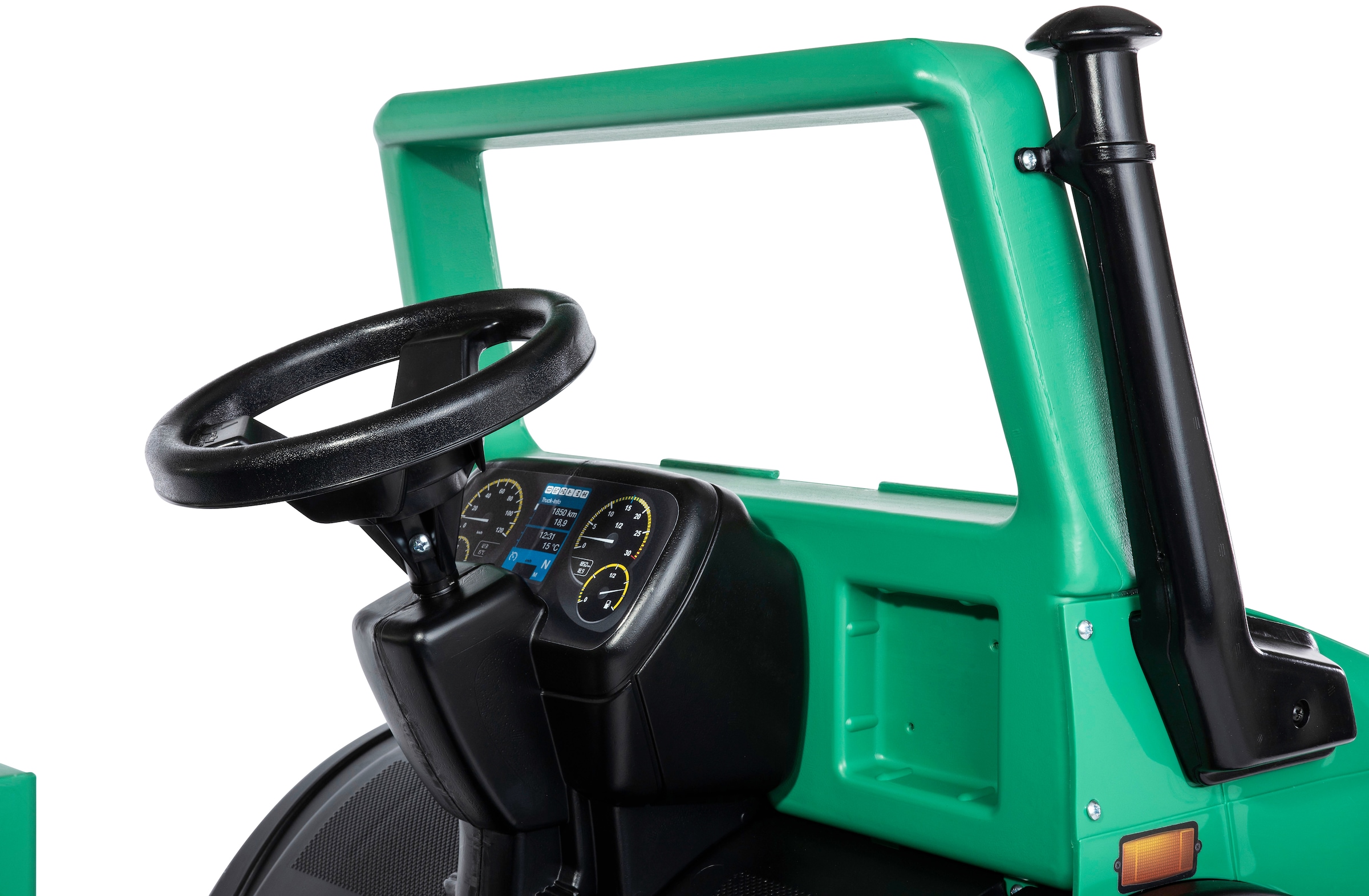 rolly toys® Tretfahrzeug »rollyUnimog Forst« inkl. Seilwinde