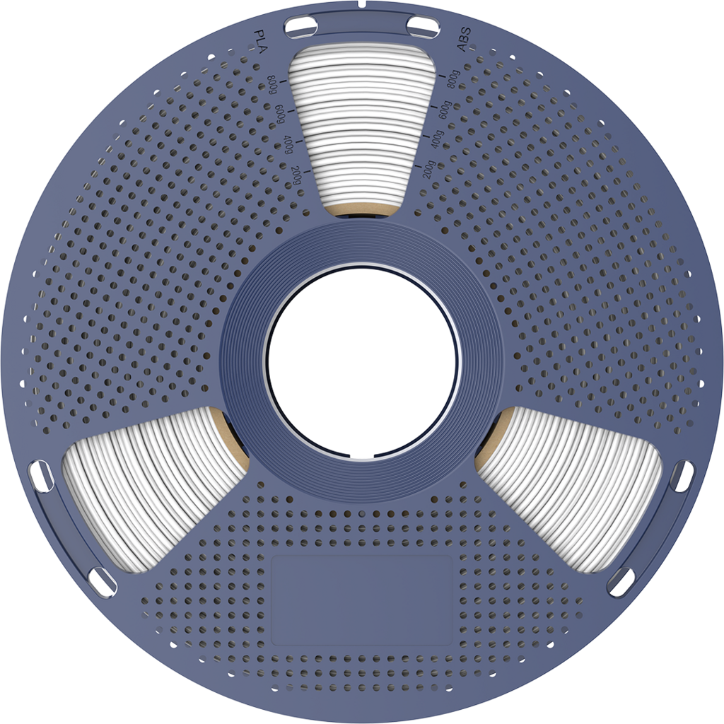 SUNLU  High-Speed ABS White, 1,75 mm / 1000 g    ABS Filament für High Speed Druck mit bis zu 350 mm/s in White