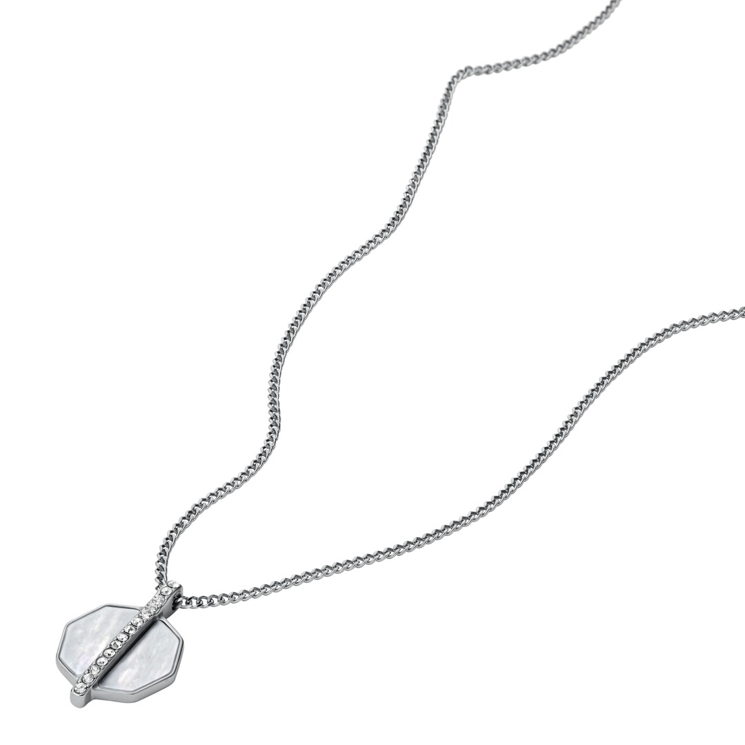 Fossil Merrit Halskette Timeless Mother of Pearl
