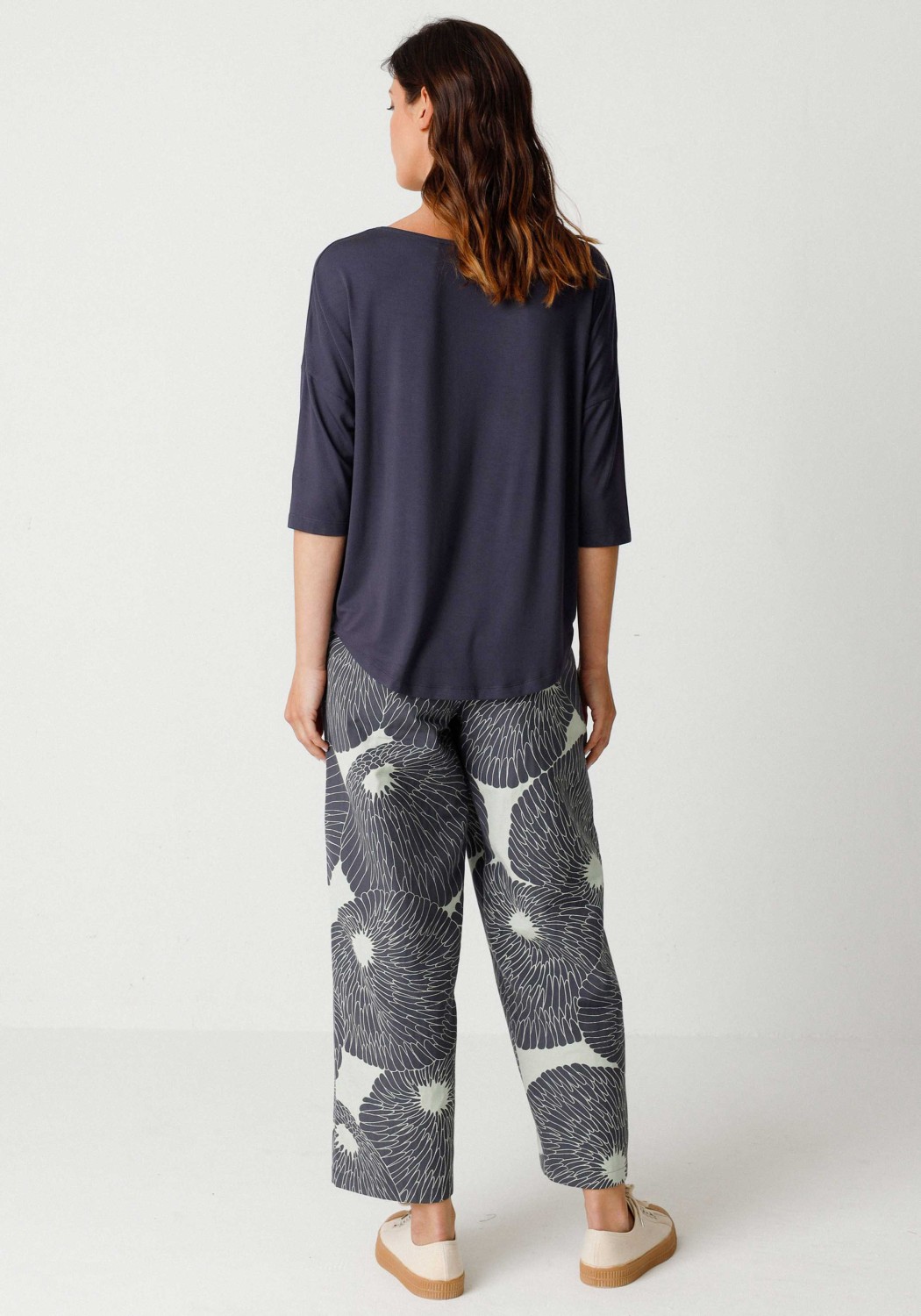 SKFK T-Shirt Bederatzi Dark Grey