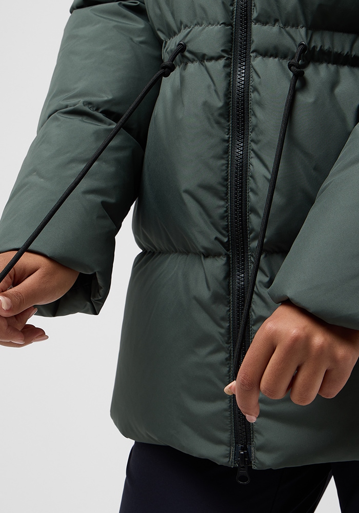 Jack Wolfskin Daunenjacke »KIRSCHALLEE JKT W« mit Kapuze