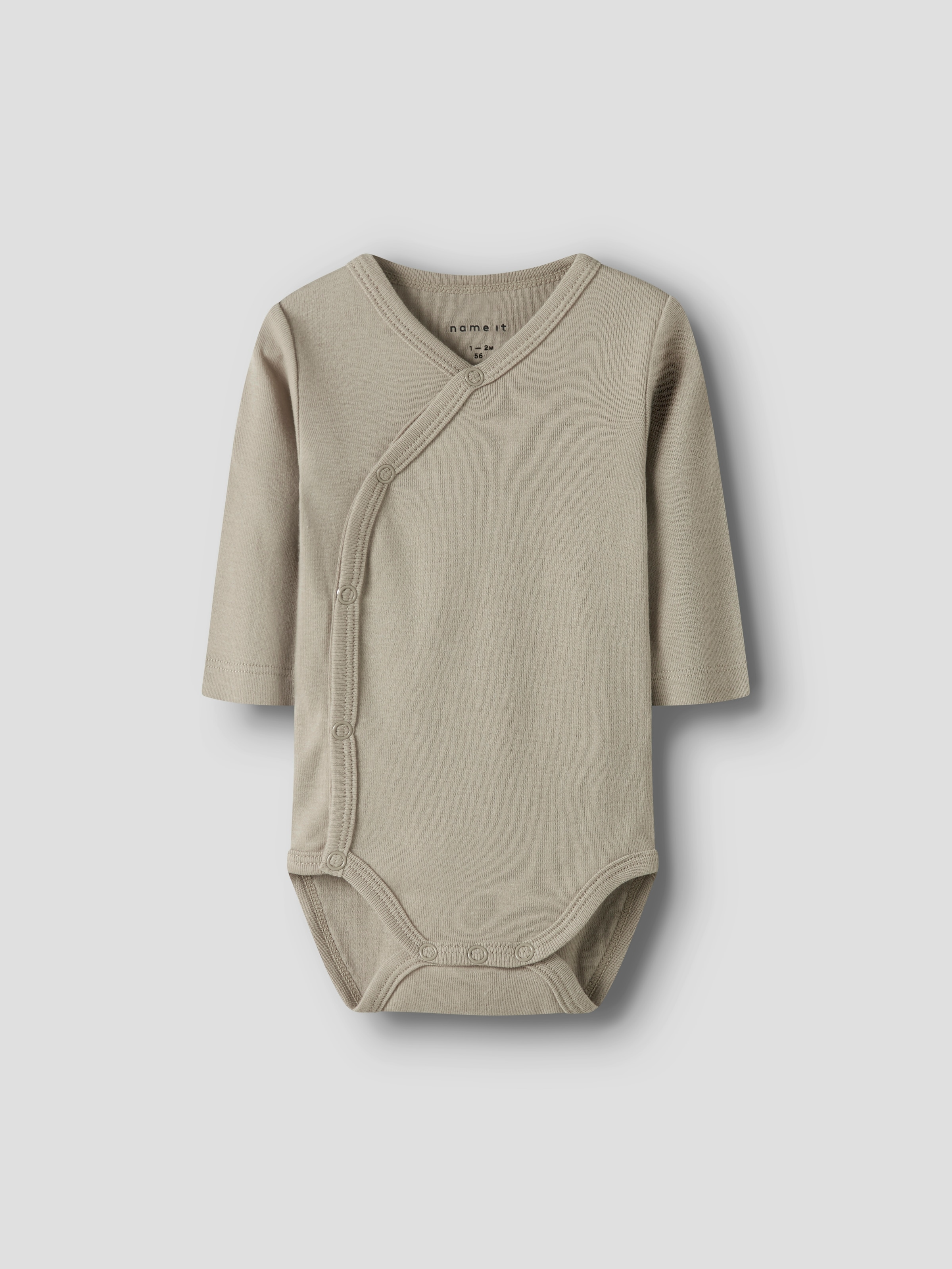 Name It Body »NBNBODY 2P LS WRAP SOLID NOOS«, 2 Stk.