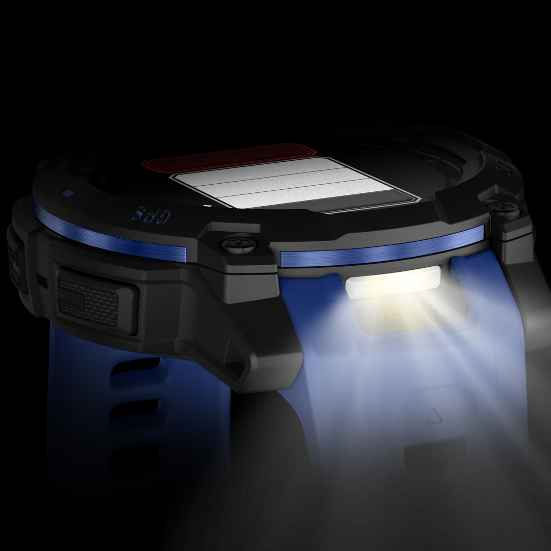 Garmin Instinct 3 – 45mm AMOLED Bolt Blue