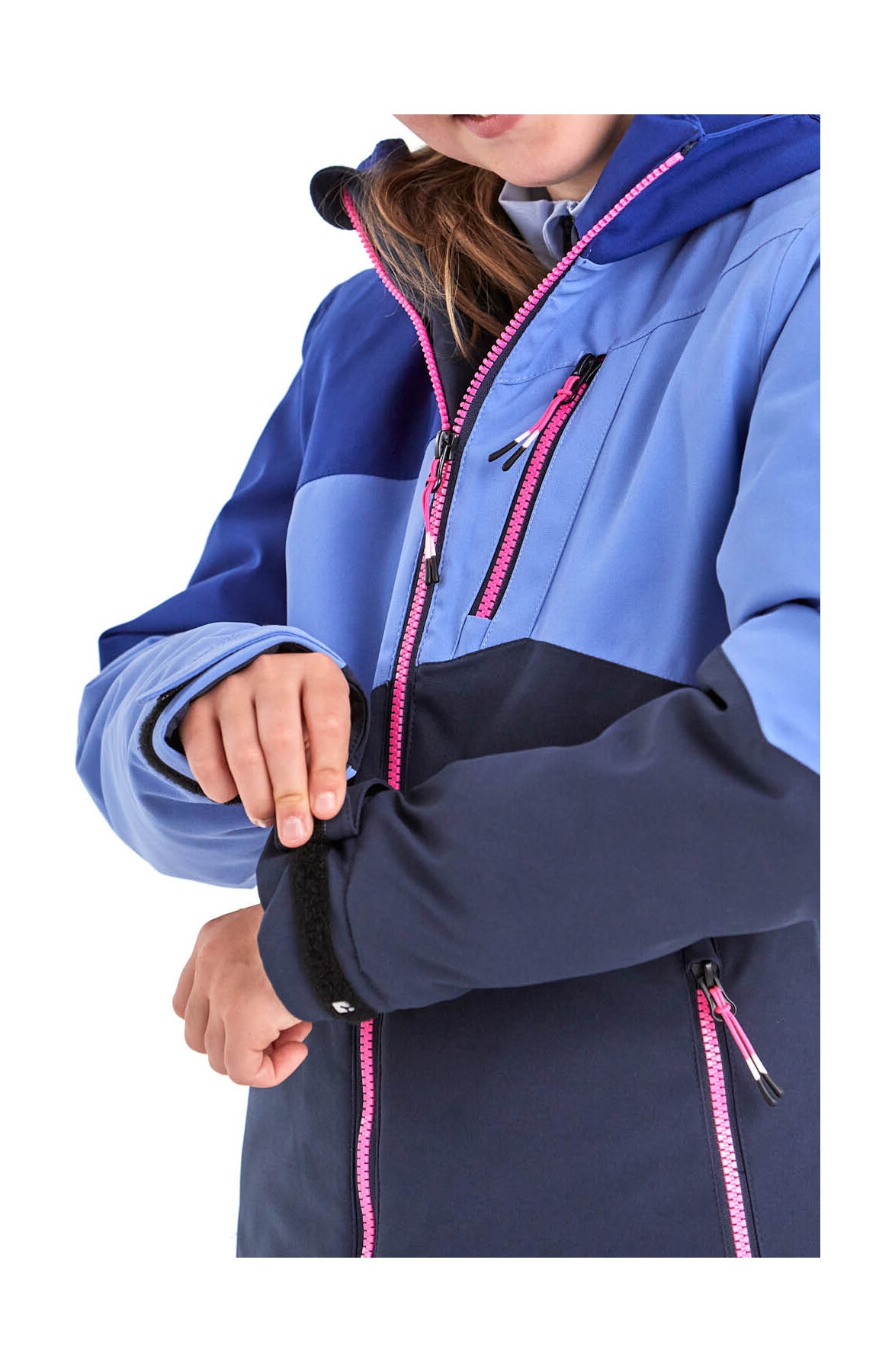 Killtec Skijacke »KSW 166 GRLS SKI JCKT« Atmungsaktive, wasser- und winddichte Skijacke mit abnehmbarer Kapuze