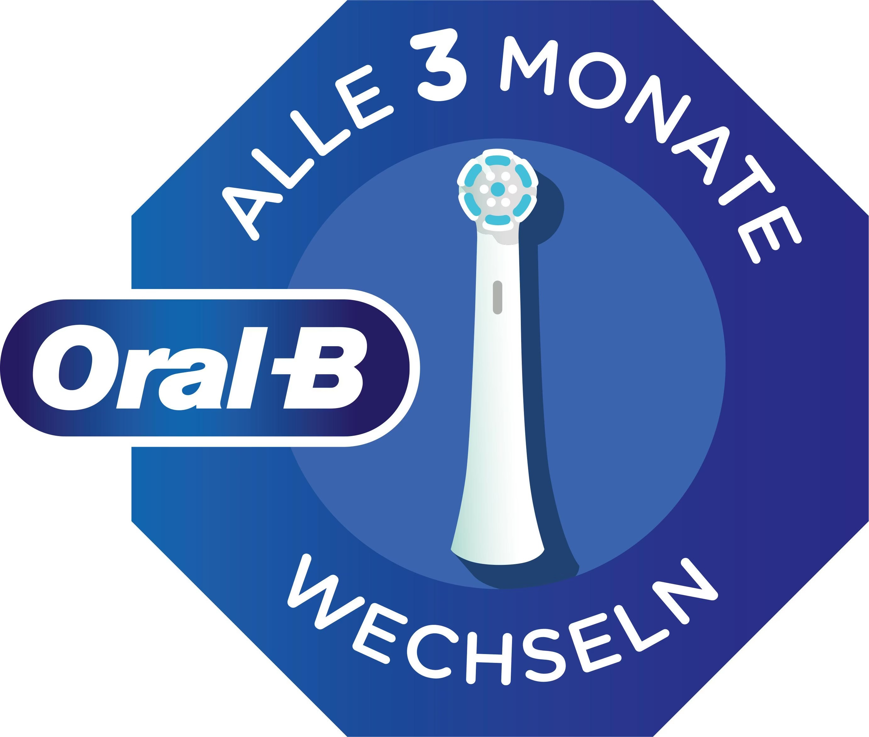 (8er Set) Pro Precision Clean Ersatz Zahnbürstenkopf für Oral-B Elektrische Zahnbürsten (861073) - Weiss