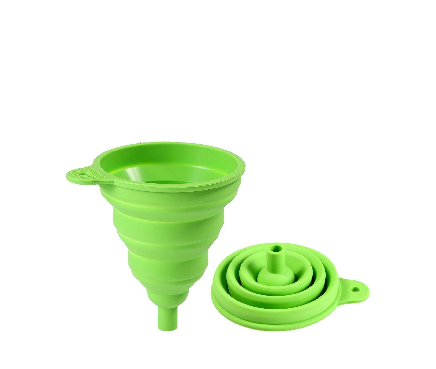 Silikon Falttrichter FOLD AWAY blau