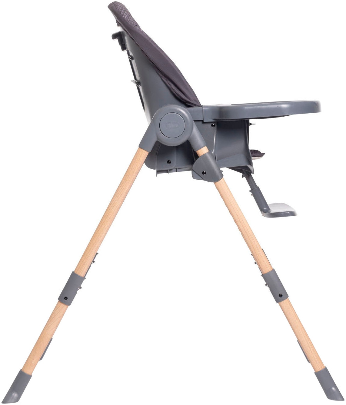 Chicco Hochstuhl »Polly Essential Coal« () mit Essbrett