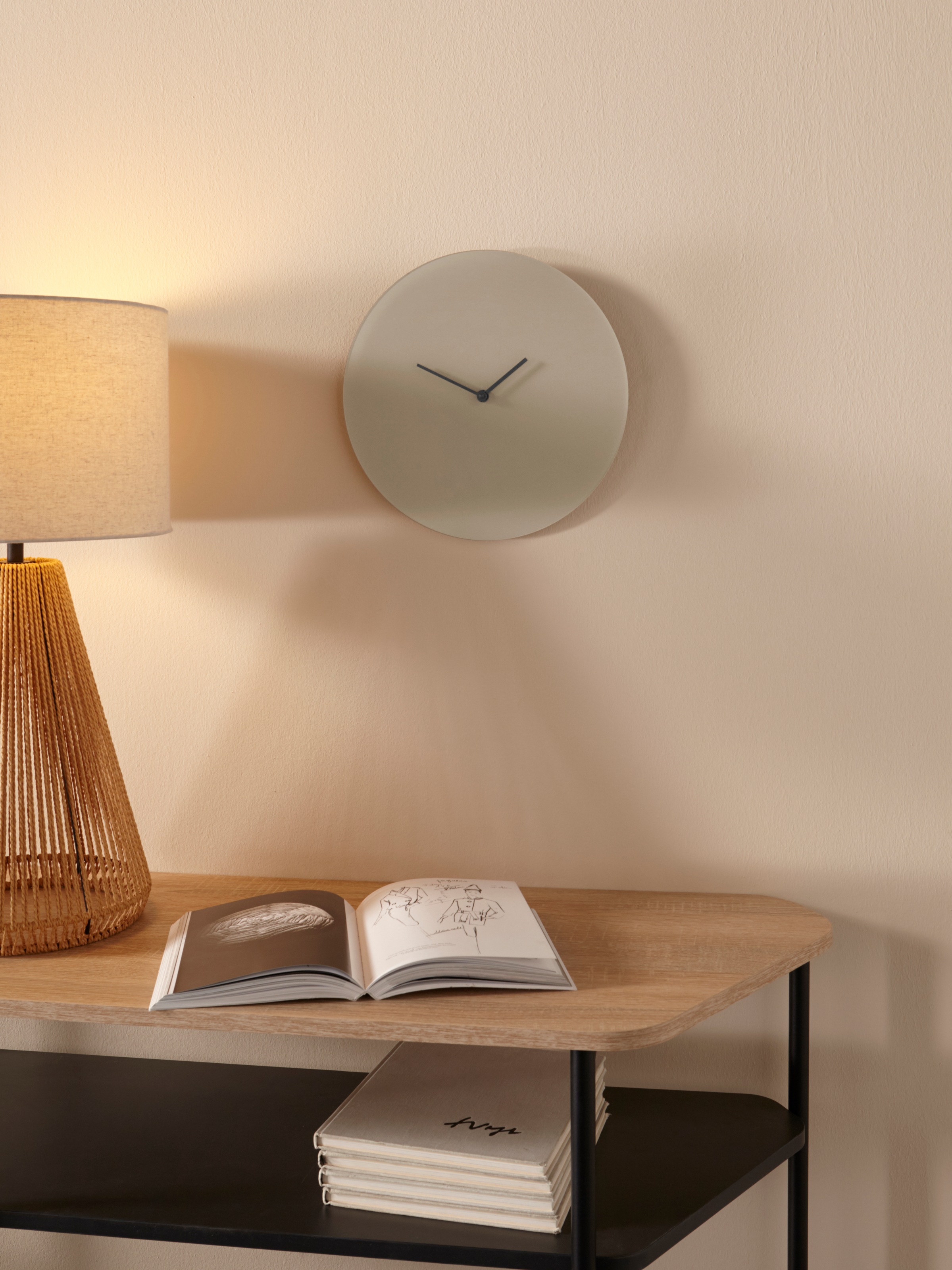 LeGer Home by Lena Gercke Wanduhr »Sanja« Acrylglas, rund, geräuschlos, minimalistisch