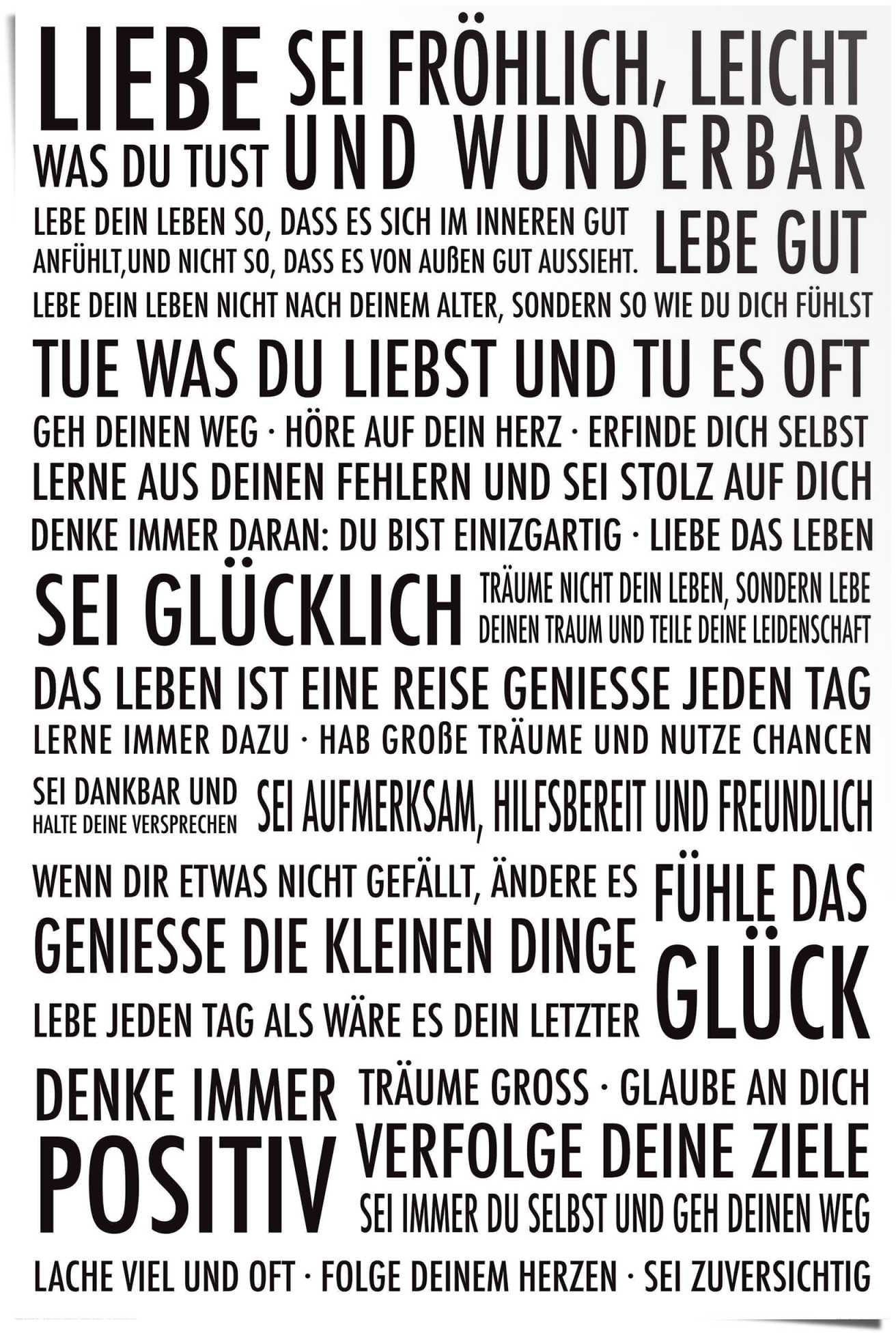 Reinders! Poster »Positiv«