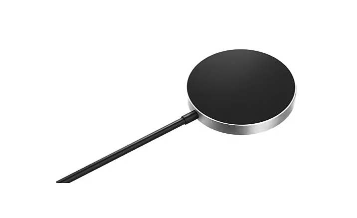 (1.5m) 15W USB C auf MagSafe Ladegerät Magnetischer Qi2.0 Wits Wireless Charger Ladepad (GP-PWU025WIABW) - Schwarz