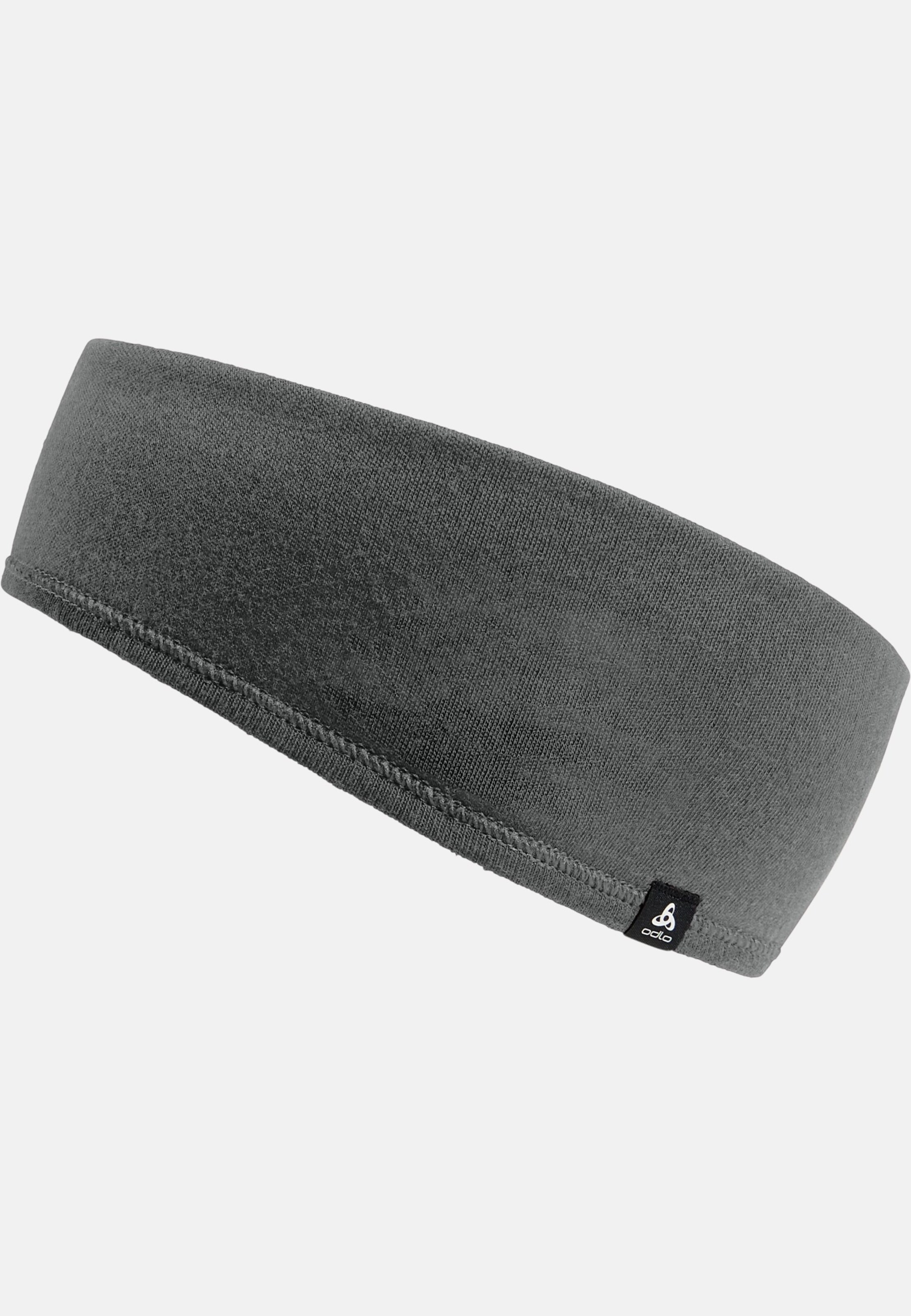 Merino Warm Stirnband in odlo steel grey melange