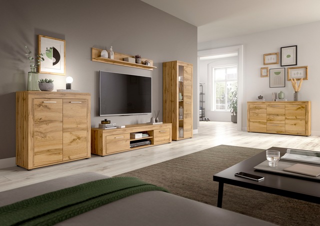 INOSIGN Wandboard »Aosta, Breite 140 cm, in verschiedenen Farabausführungen« 1 Ablageboden, Wohnzimmer, Regal, Wandregal, Ablageboard