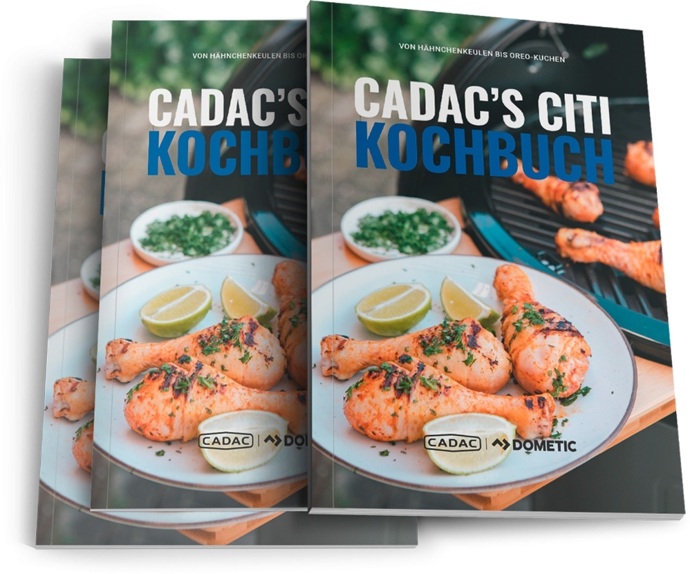 Cadac Citi Kochbuch mit 38 leckeren Rezepte