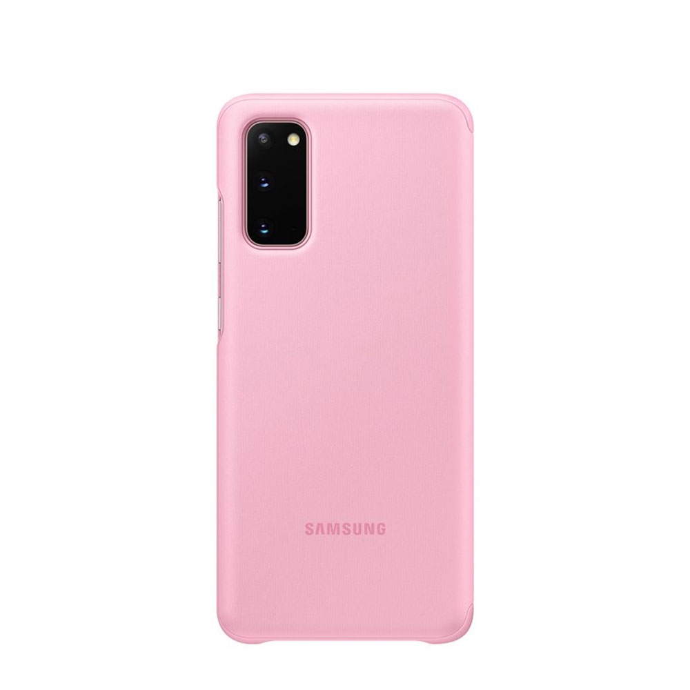 Galaxy S20 / S20 5G Smart Clear View Cover Flipcase Hülle (EF-ZG980CPEGEU) - Pink