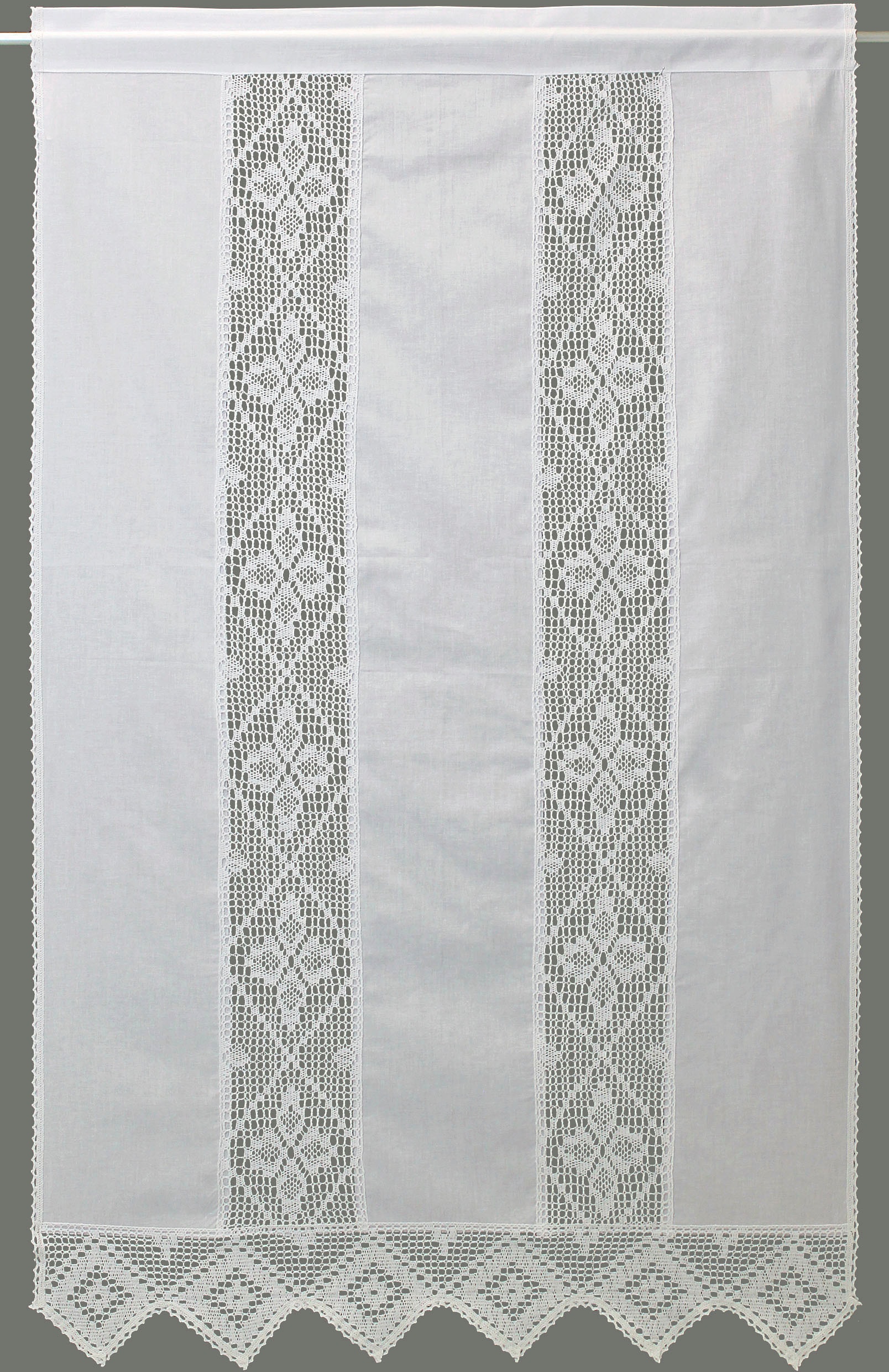 HOSSNER - ART OF HOME DECO Gardine »Achental« Stangendurchzug 1 Stk. tlg.