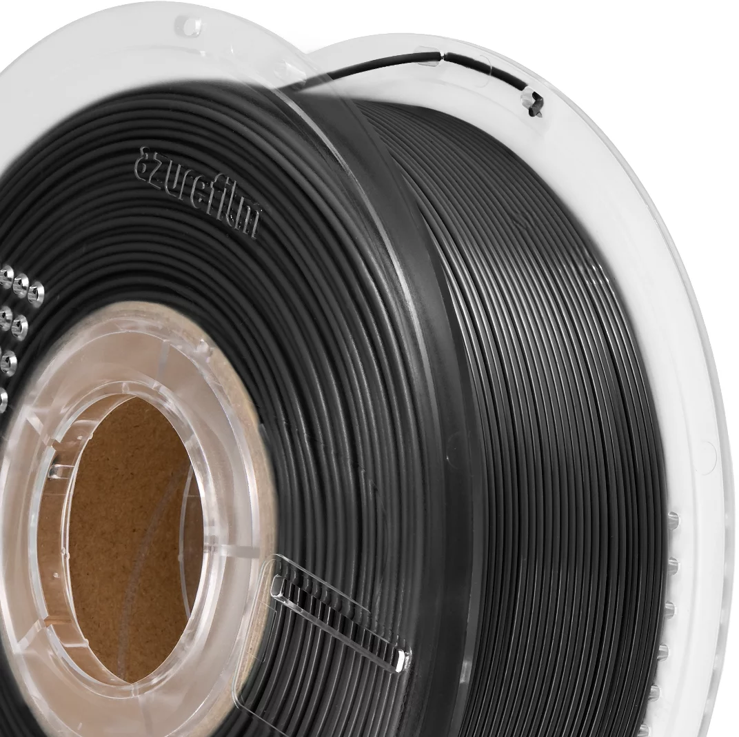 AzureFilm  PETG Hyper Speed Black, 1,75 mm / 1000 g    Hochwertiges Universal-Filament