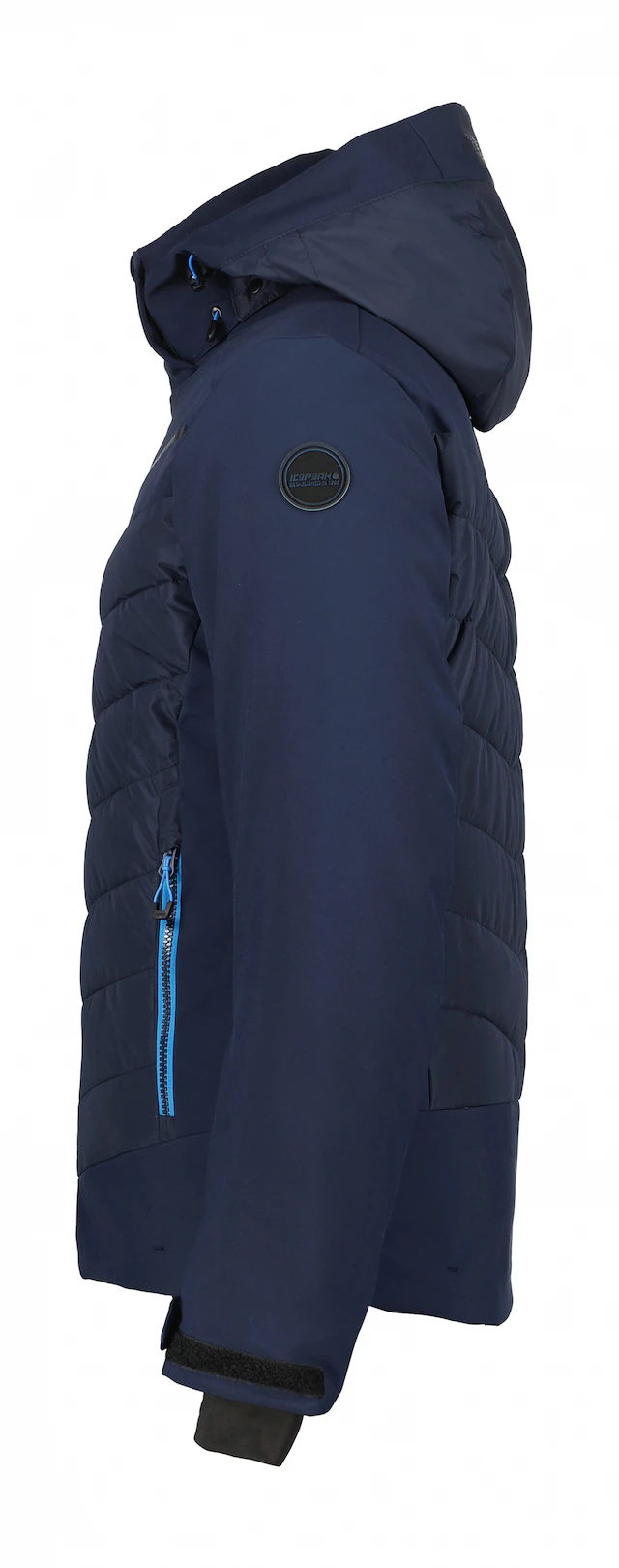 Icepeak Softshelljacke »ICEPEAK FREMONT« 1 Stk. tlg. mit Kapuze mit dezenten Logoschriftzügen und Patch am Oberarm