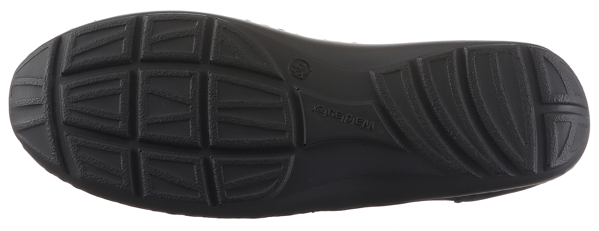Waldläufer Riemchenballerina »HENNI«  Slipper, Bequemschuh, Klettschuh in komfortabler Weite H (=sehr weit)