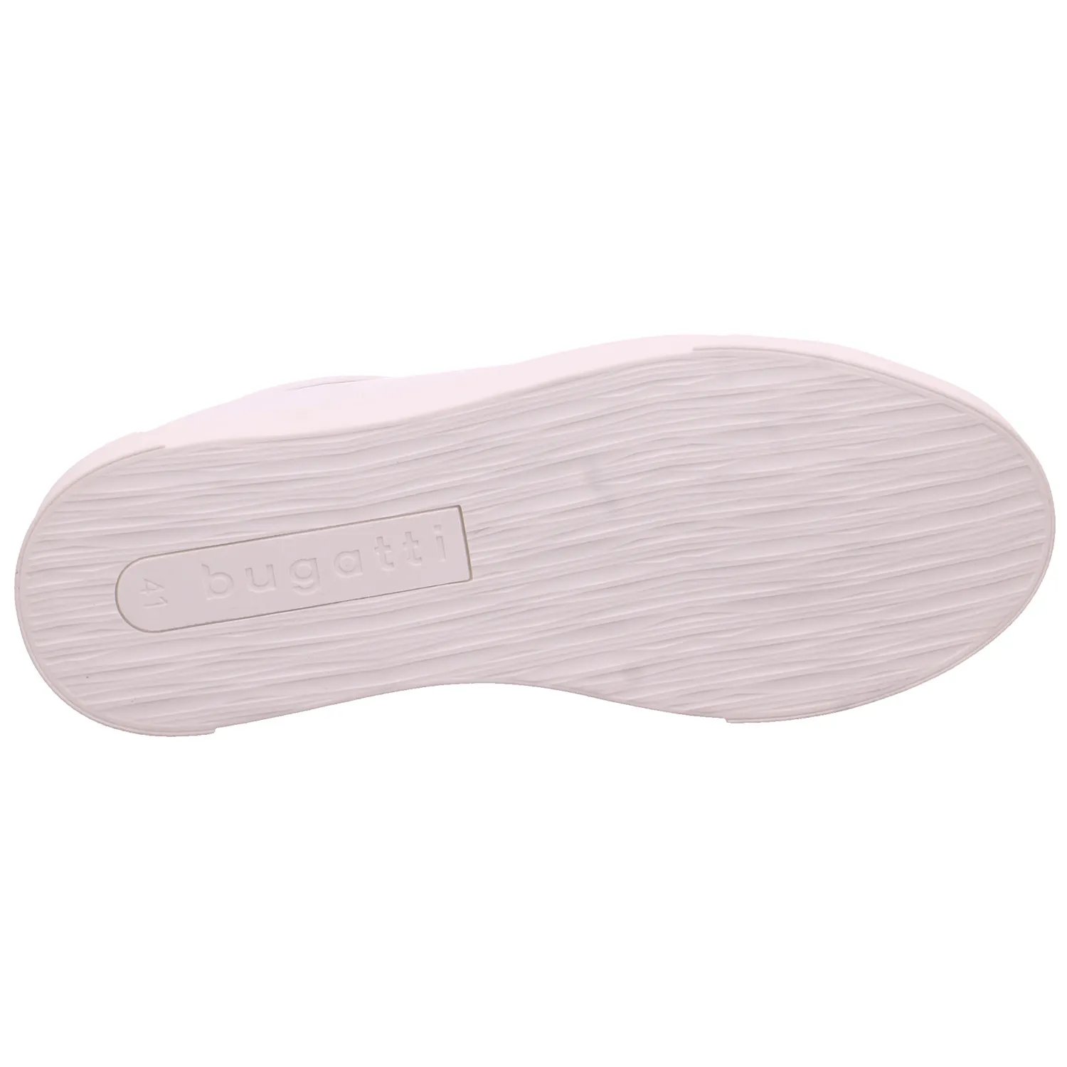 BUGATTI SHOES Halbschuhe Sneaker Weiss Lederimitat