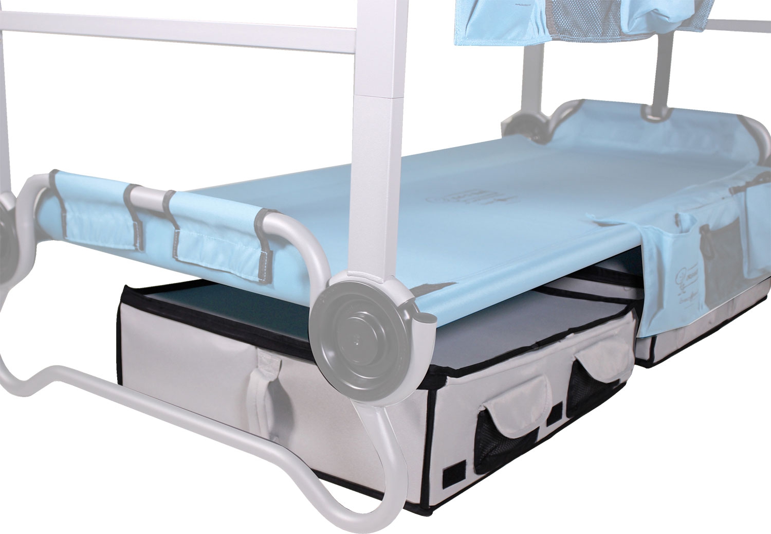 Footlocker für Kid-O-Bunk Betten L und XL, Grau