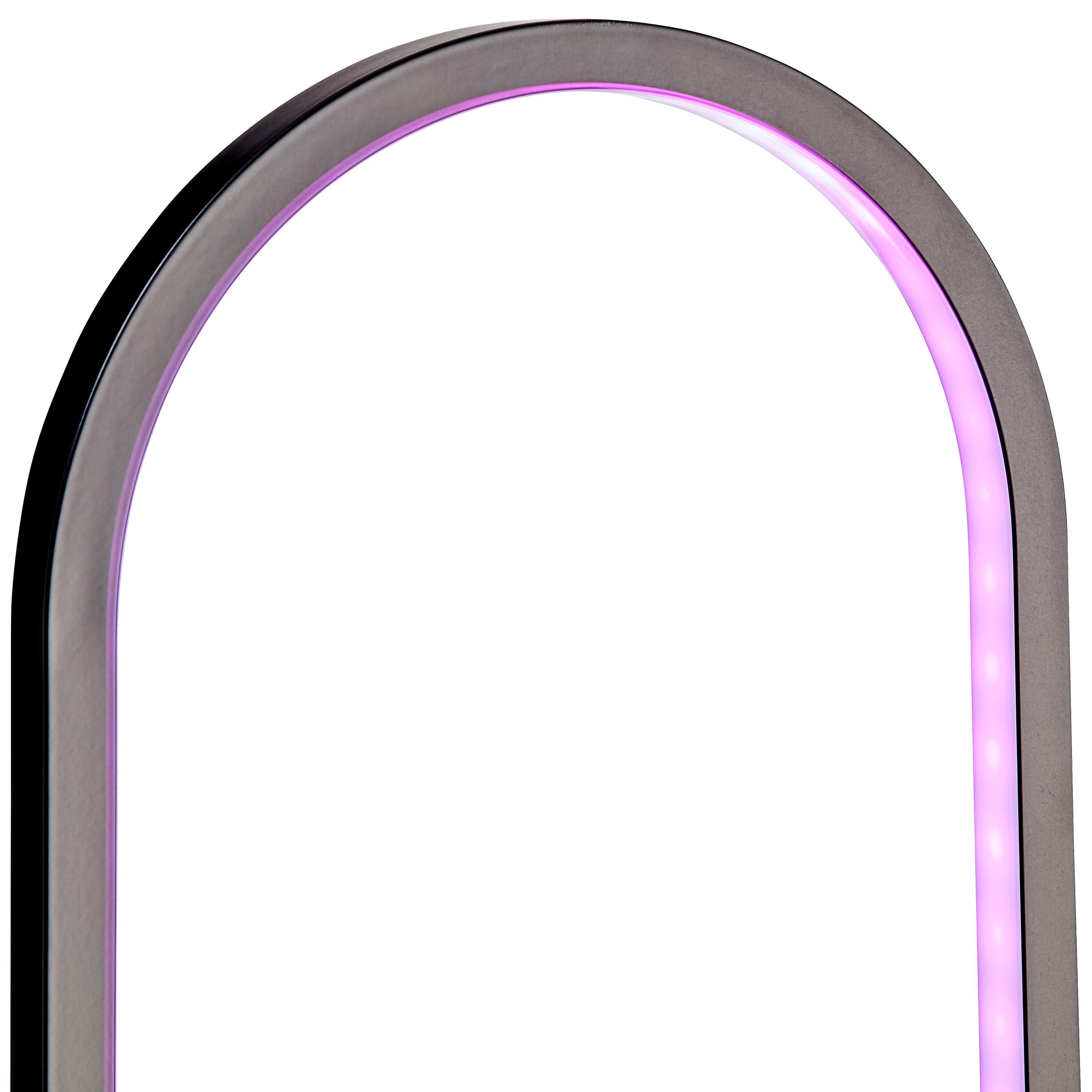 ROVA Stehleuchte - Schwarz / B: 20.0 cm x H: 130.0 cm