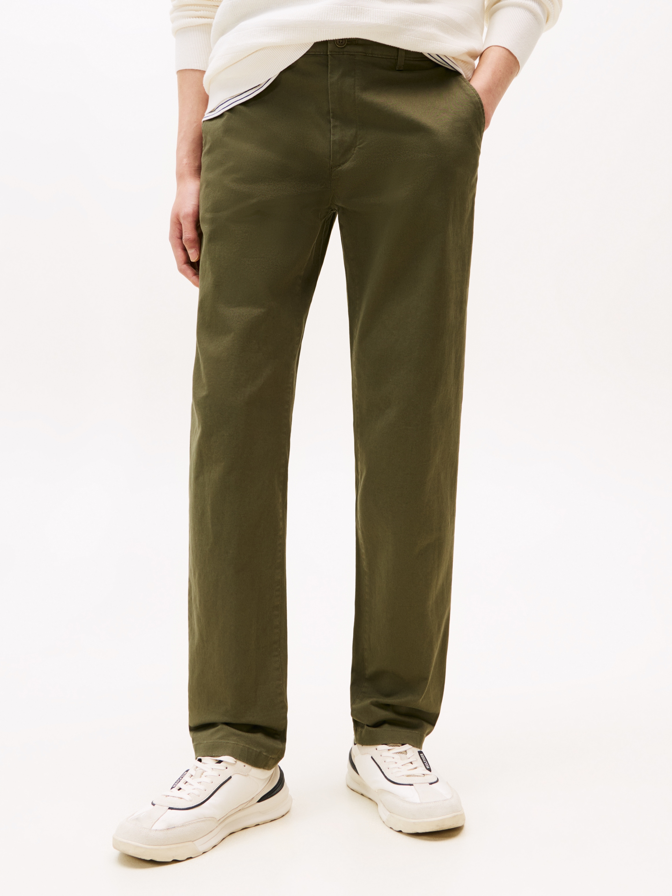 Tommy Hilfiger Chinohose »CORE DENTON ESSENTI«  Gerades Bein, Schlichte Optik