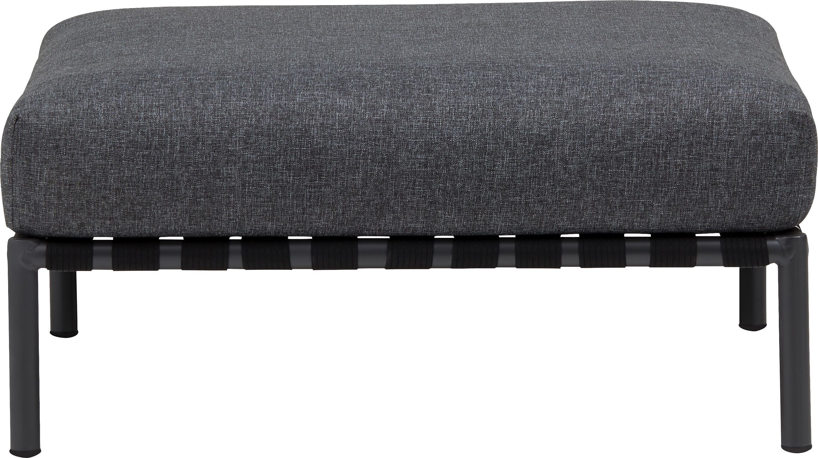 HORIZON Loungehocker - Anthrazit / B: 87.0 cm x T: 87.0 cm x H: 42.0 cm