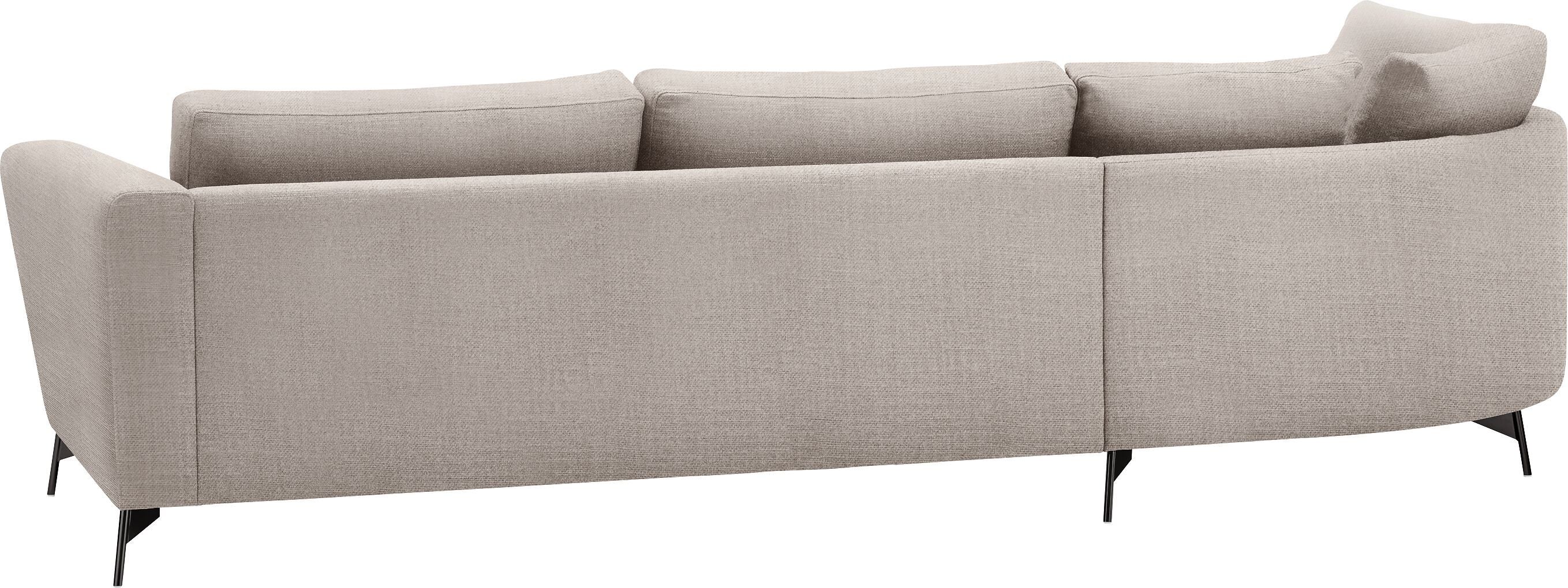 DIENER Ecksofa - Beige / B: 309.0 cm x T: 148.0 cm x H: 81.0 cm