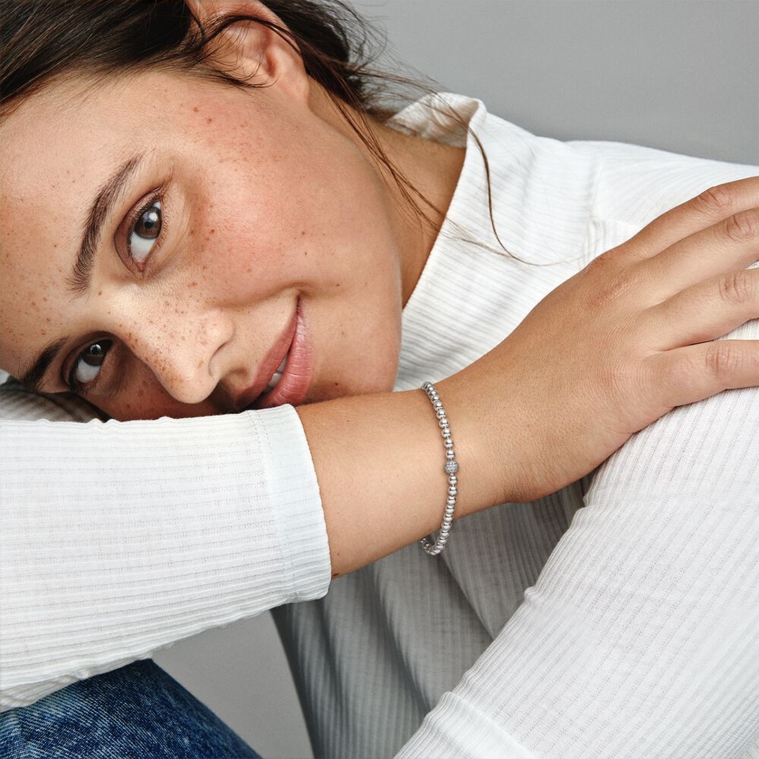 Pandora Signature Kugel & Pavé Armband