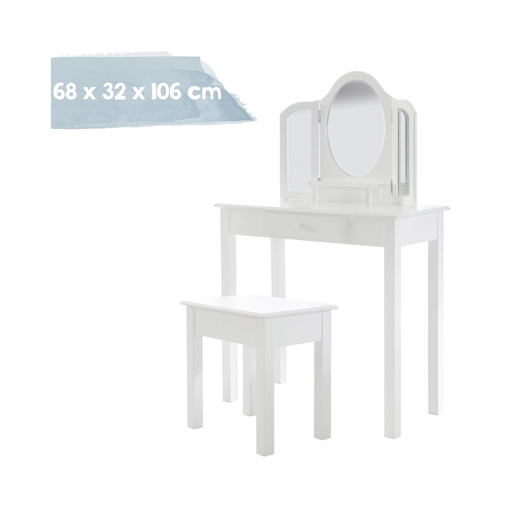 roba Schminktisch-Set mit Hocker