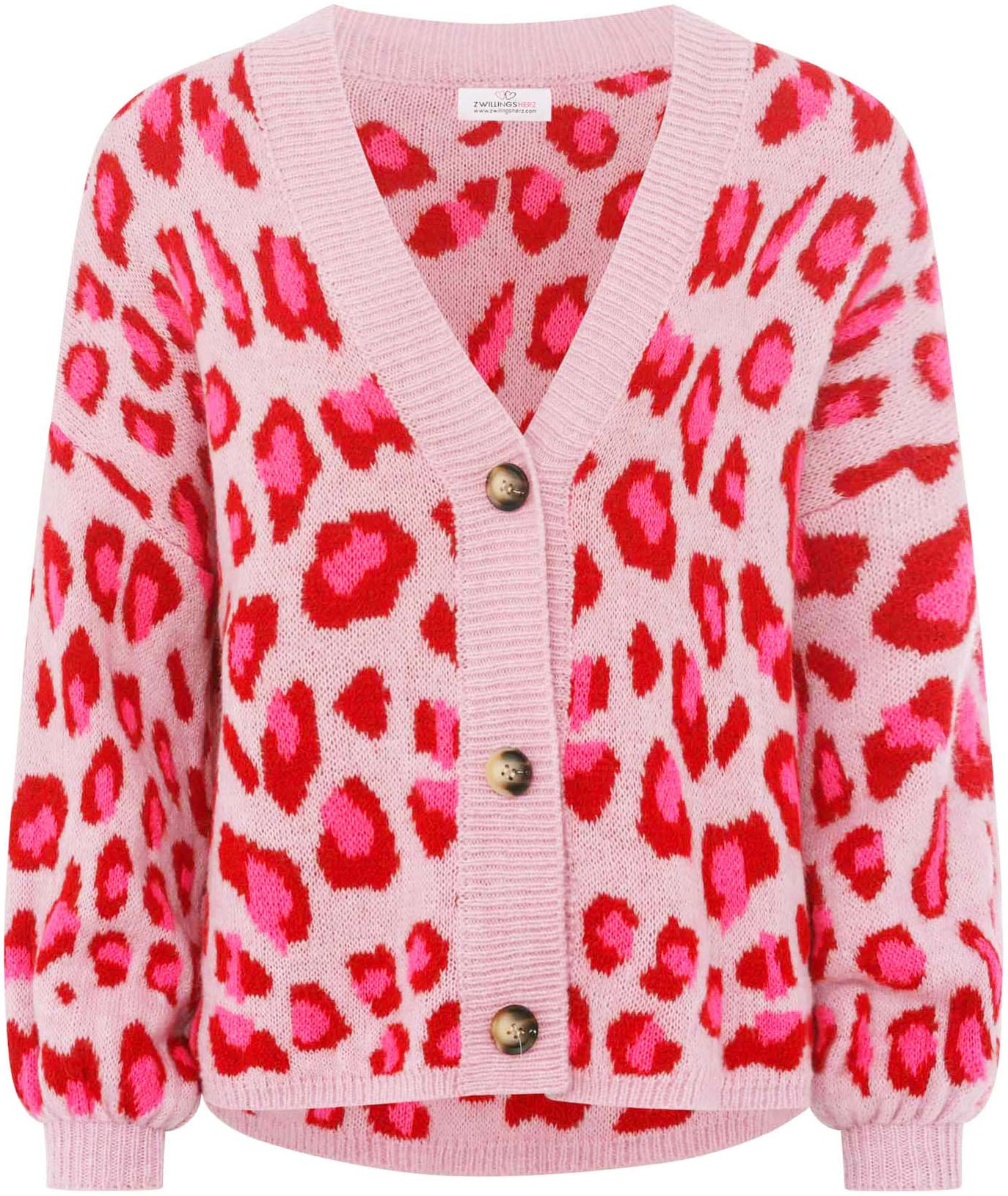 Zwillingsherz Strickjacke »