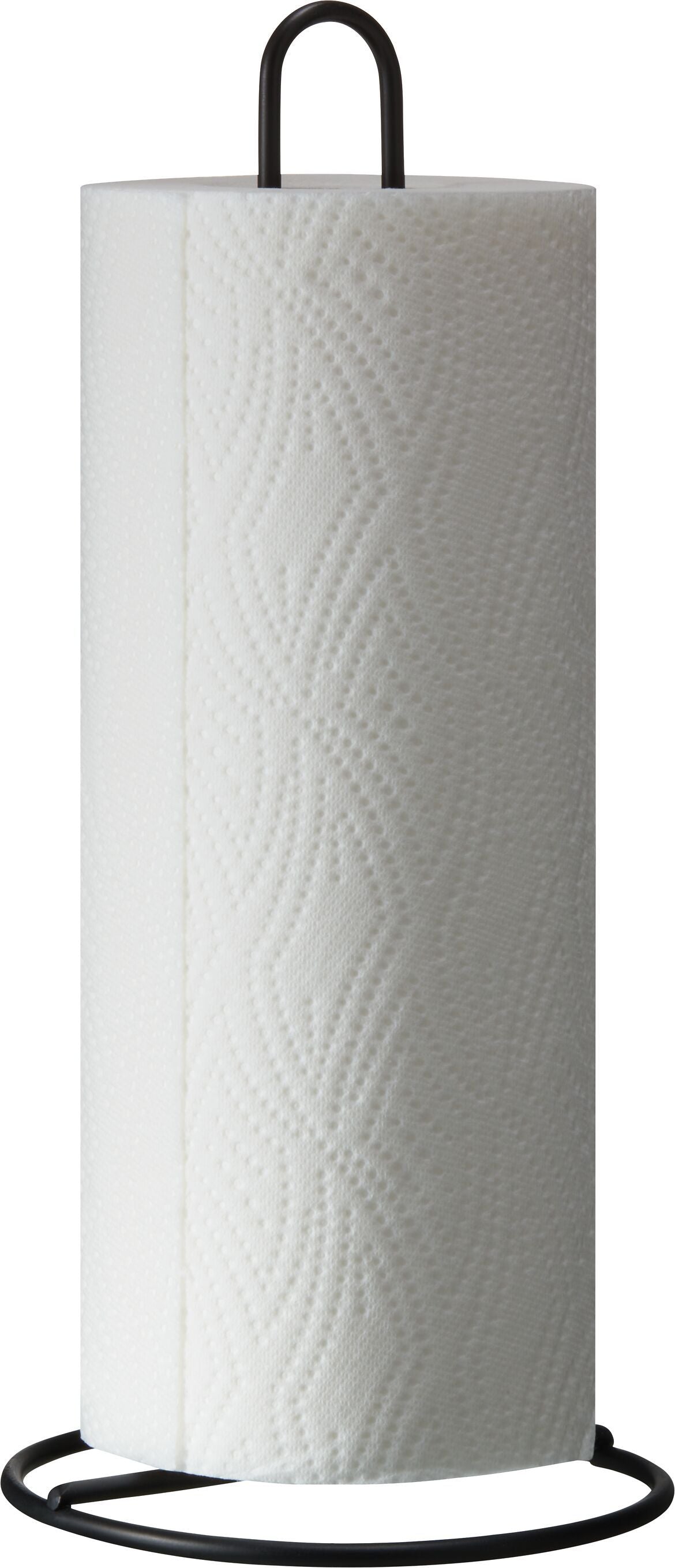 LEVIO Papierrollenhalter - Schwarz / H: 31.0 cm
