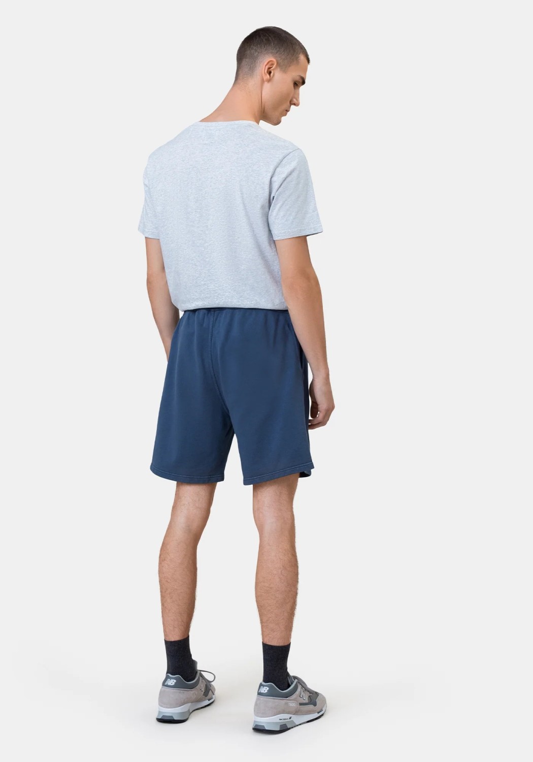 Colorful Standard Herren-Sweatshorts Petrol Blue