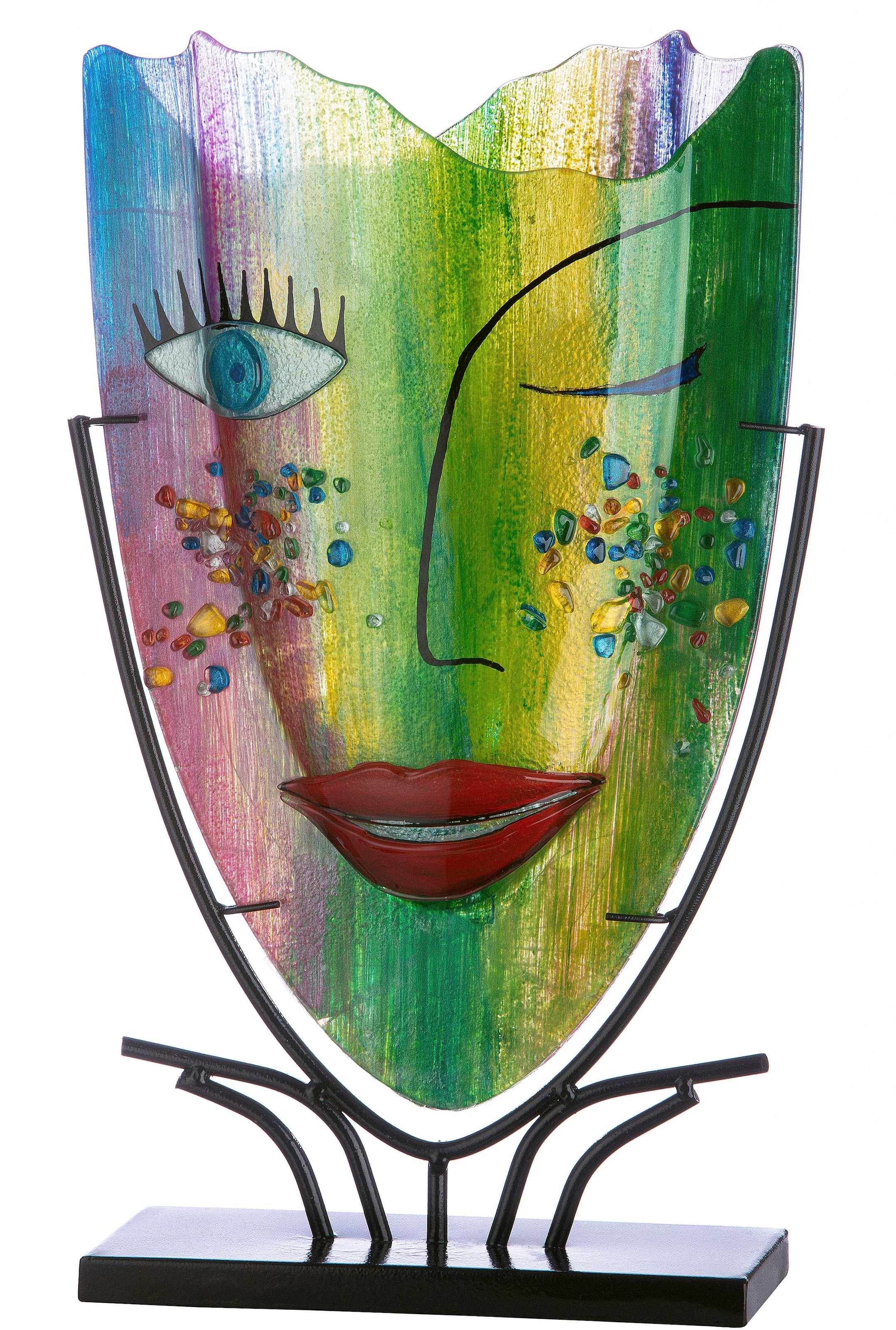Casablanca by Gilde Dekovase »Amour« Vase aus Glas
