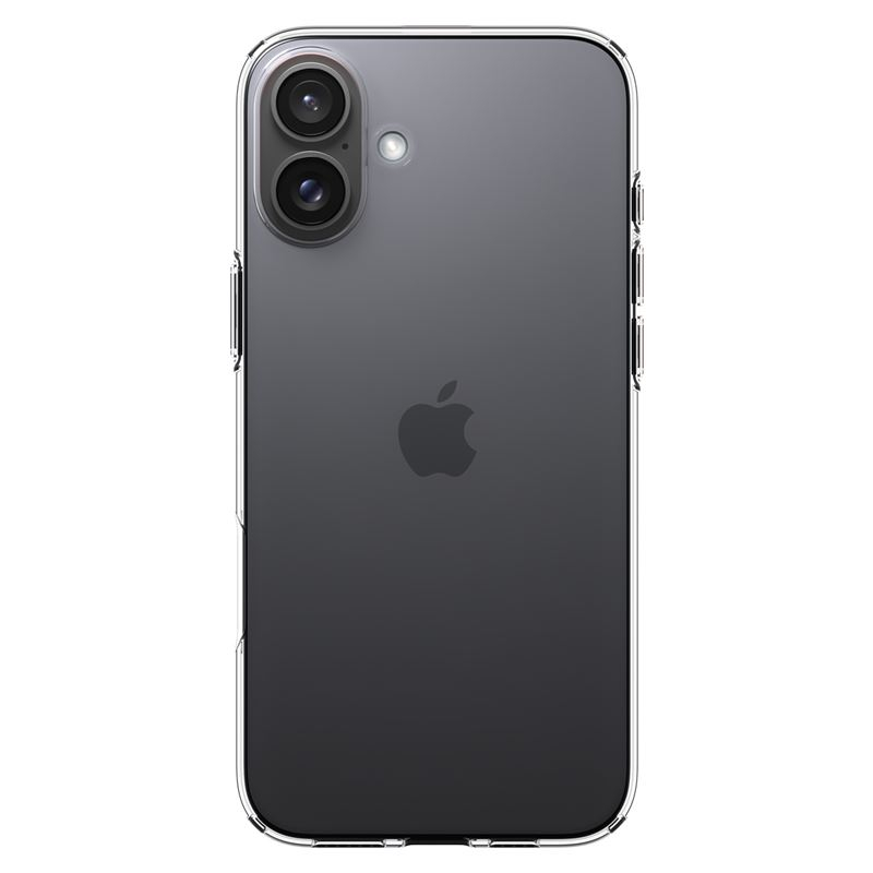 iPhone 16 Liquid Crystal Case Gummi Hülle (ACS08190) - Crystal Clear (Transparent)