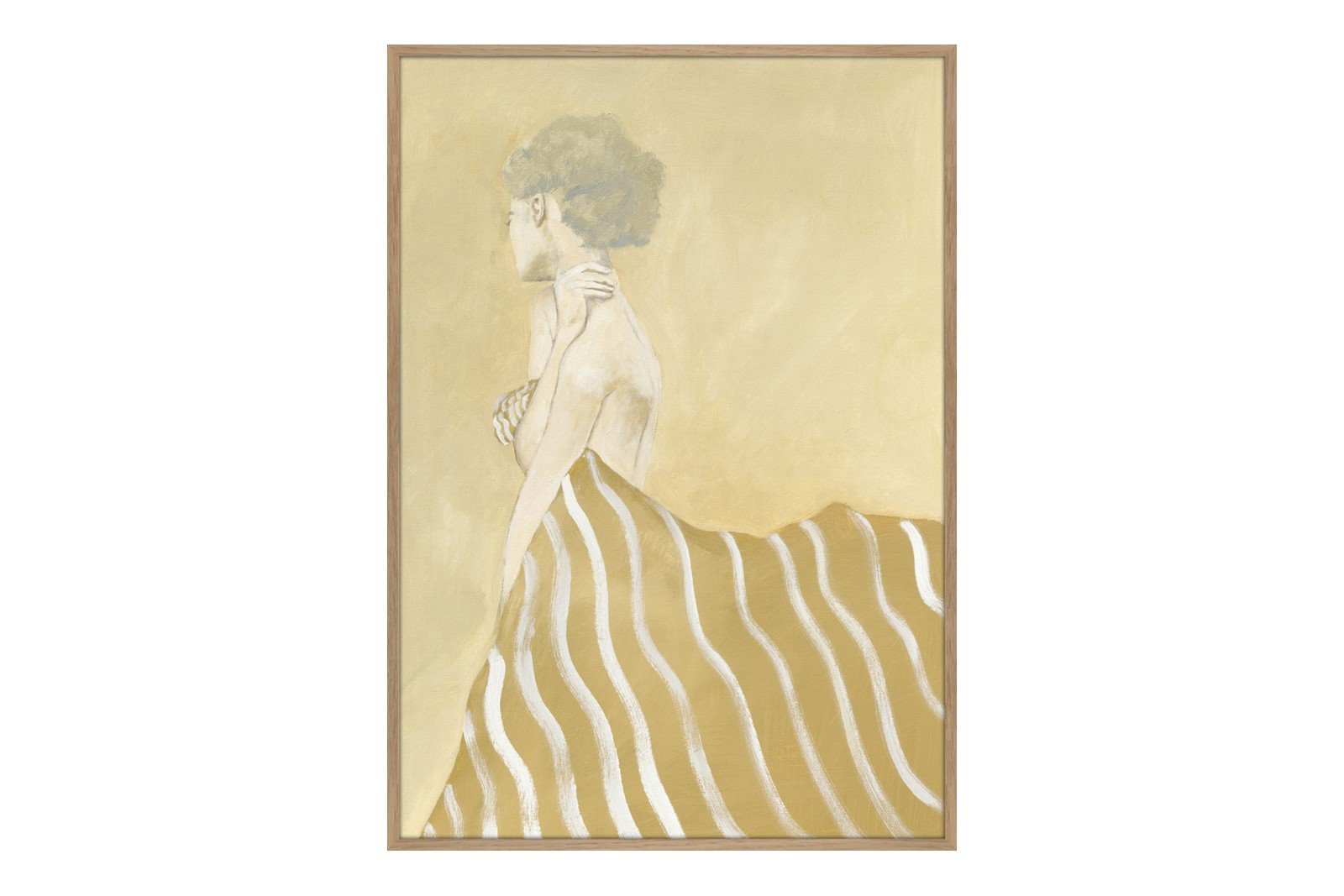 Where Ever You Are 70x100 cm Oak Frame
