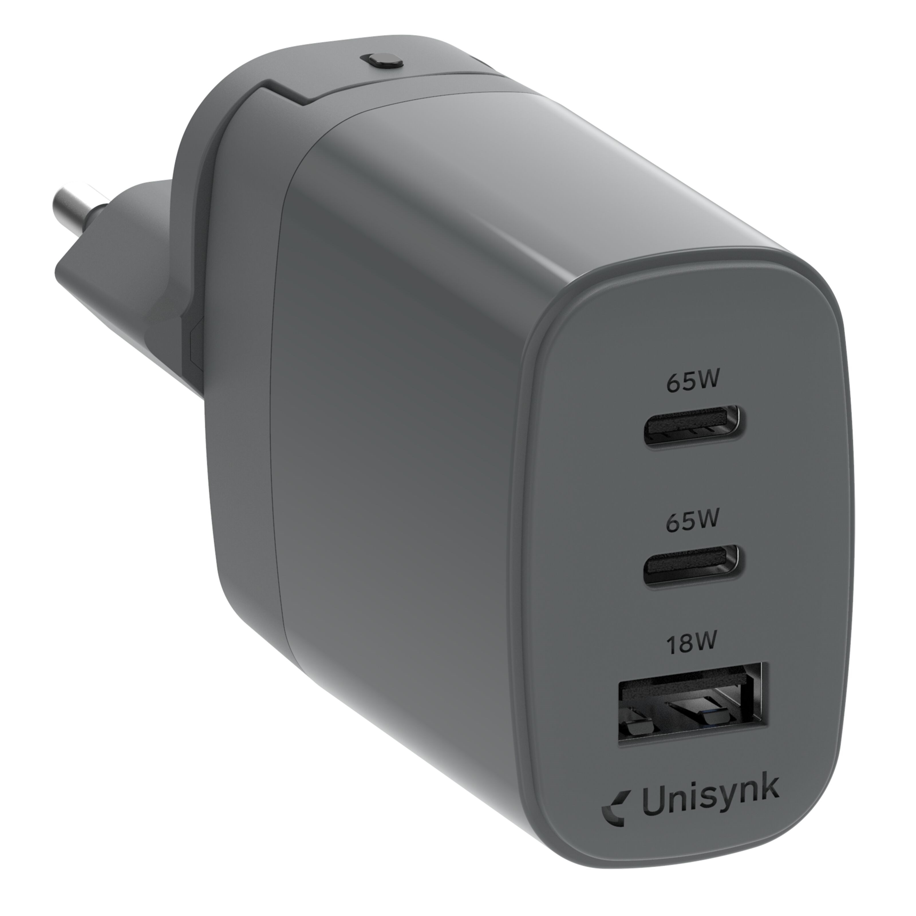 Unisynk Unisynk 3-porters Global Multi-lader 65W