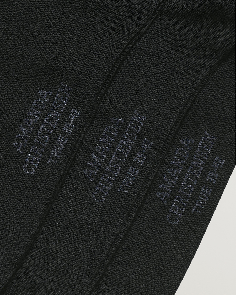 12-Pack True Cotton Socks Black