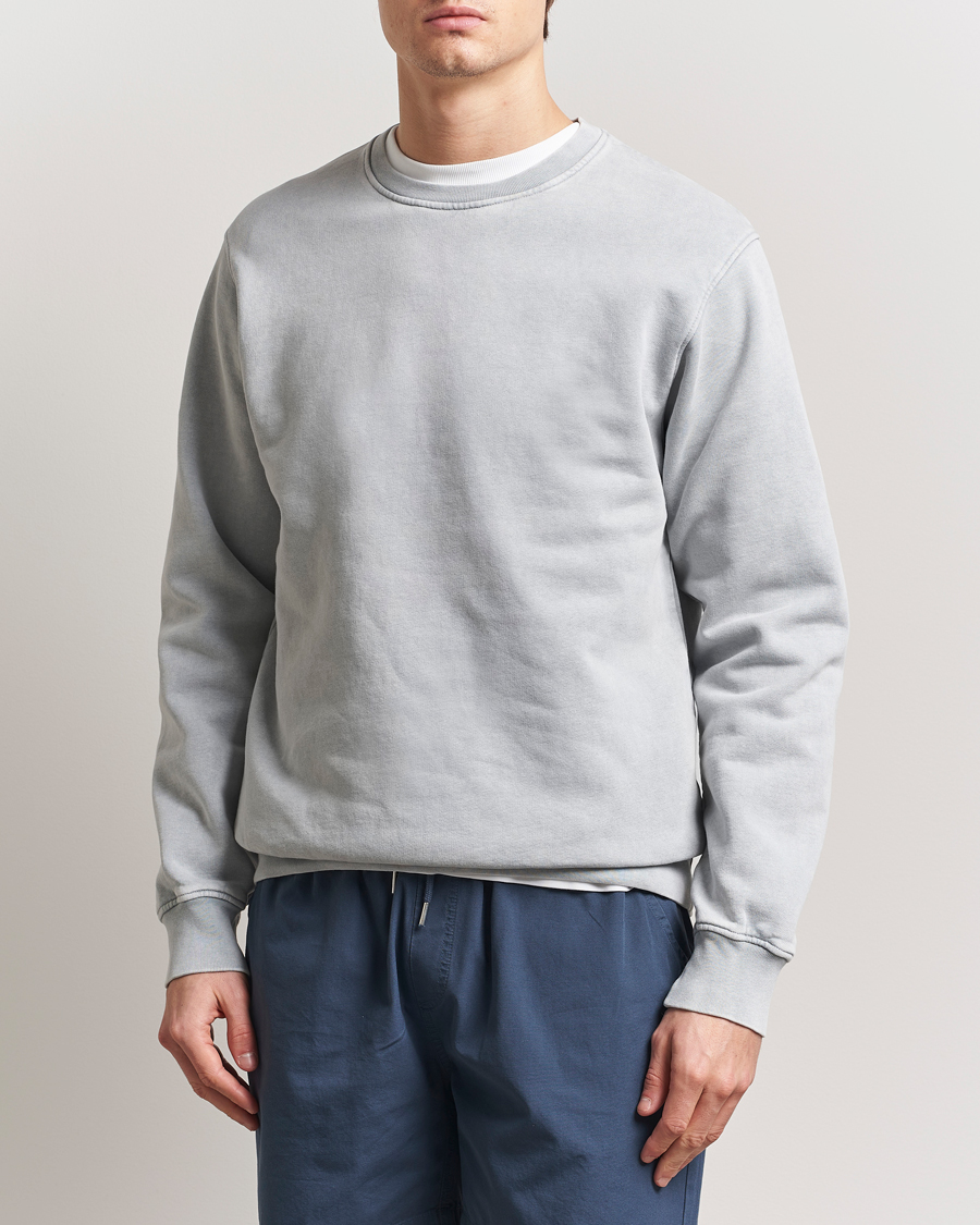 Colorful Standard Classic Organic Crew Neck Sweat Faded Grey
