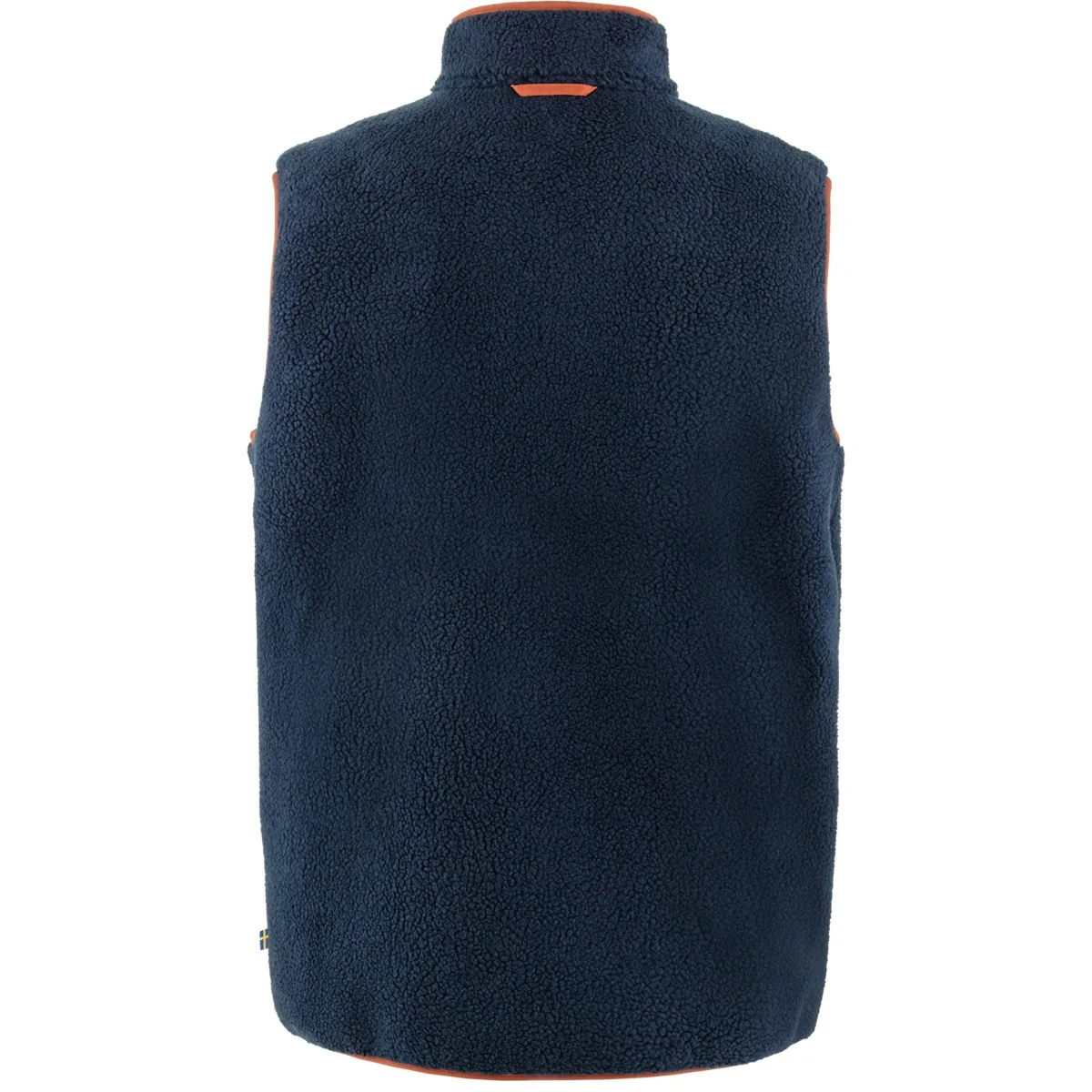 Fjällräven Men's Vardag Pile Fleece Vest Navy-Autumn Leaf