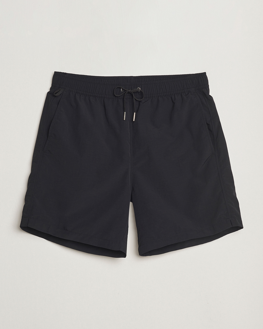 CDLP Dry Nylon Poplin Swim Trunks Black