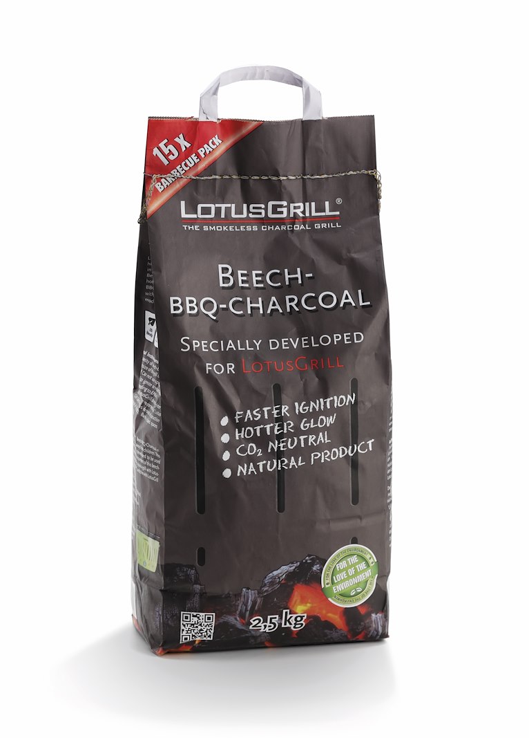 Lotus grill grillkull 2.5 kg  i sekk Bøketre