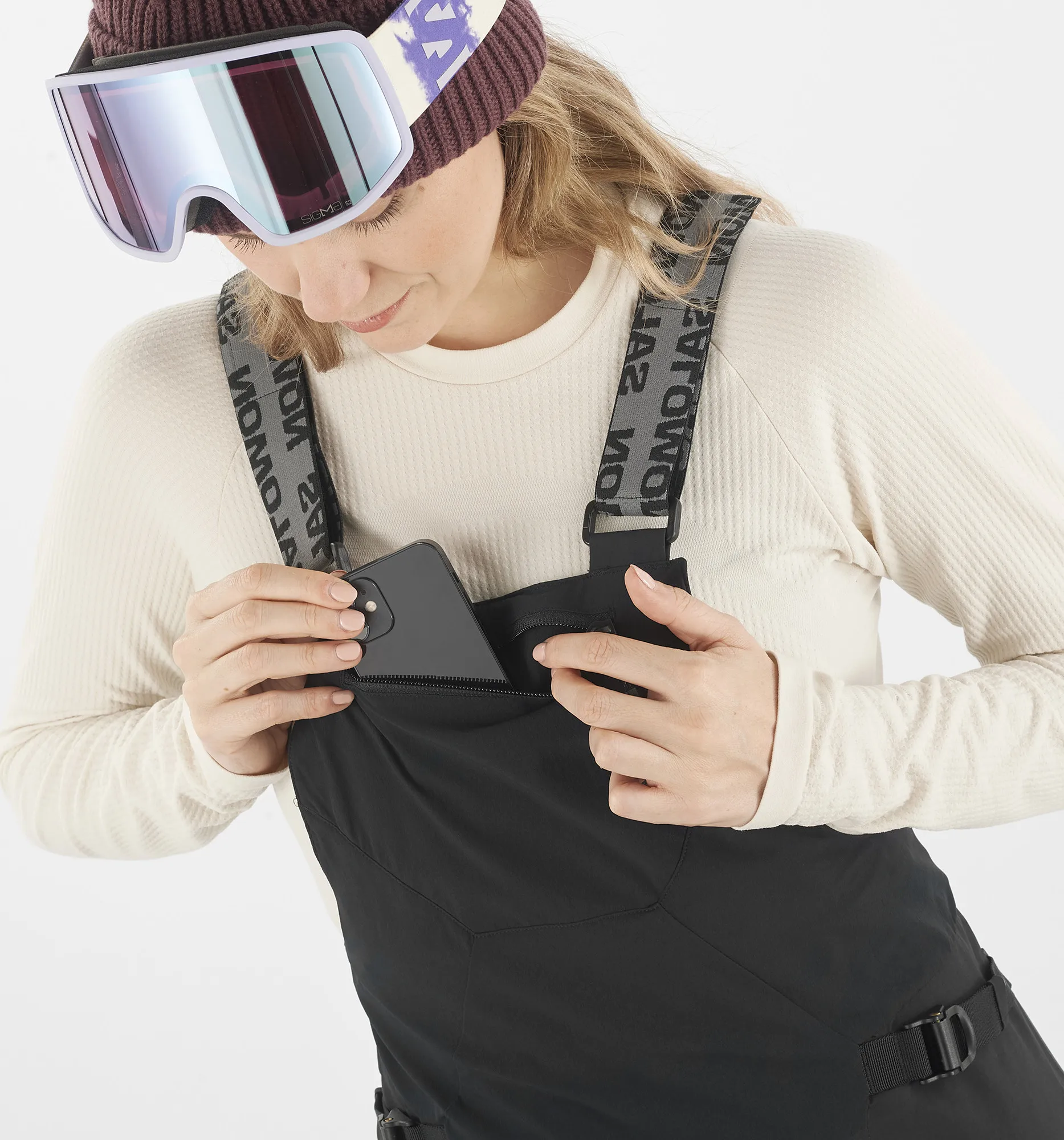 Salomon Absolute Bib W Deep Black