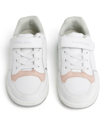 Nordbjørn Fido Sneakers, Hvit/Rosa