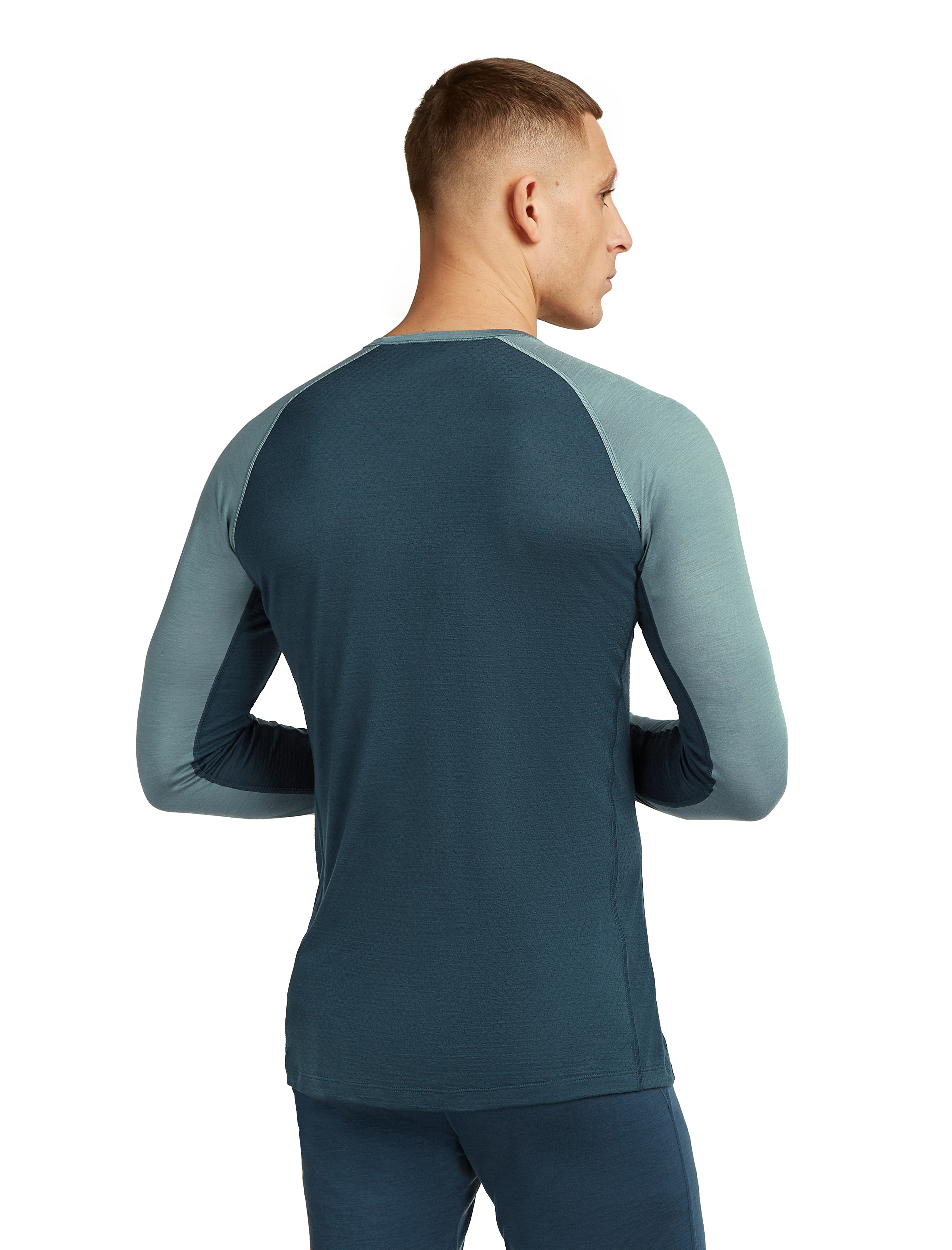Mer 125 ZoneKnit LS Crewe Herre Abyss/Blue Ash/CB