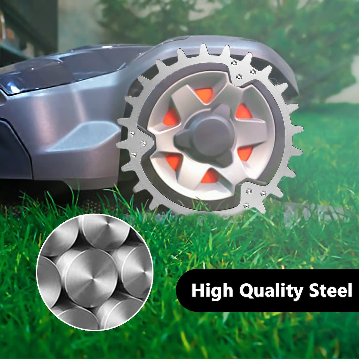 Terrenghjul til Husqvarna Automower 330/420/430X/435X/440/435X AWD/450X/550