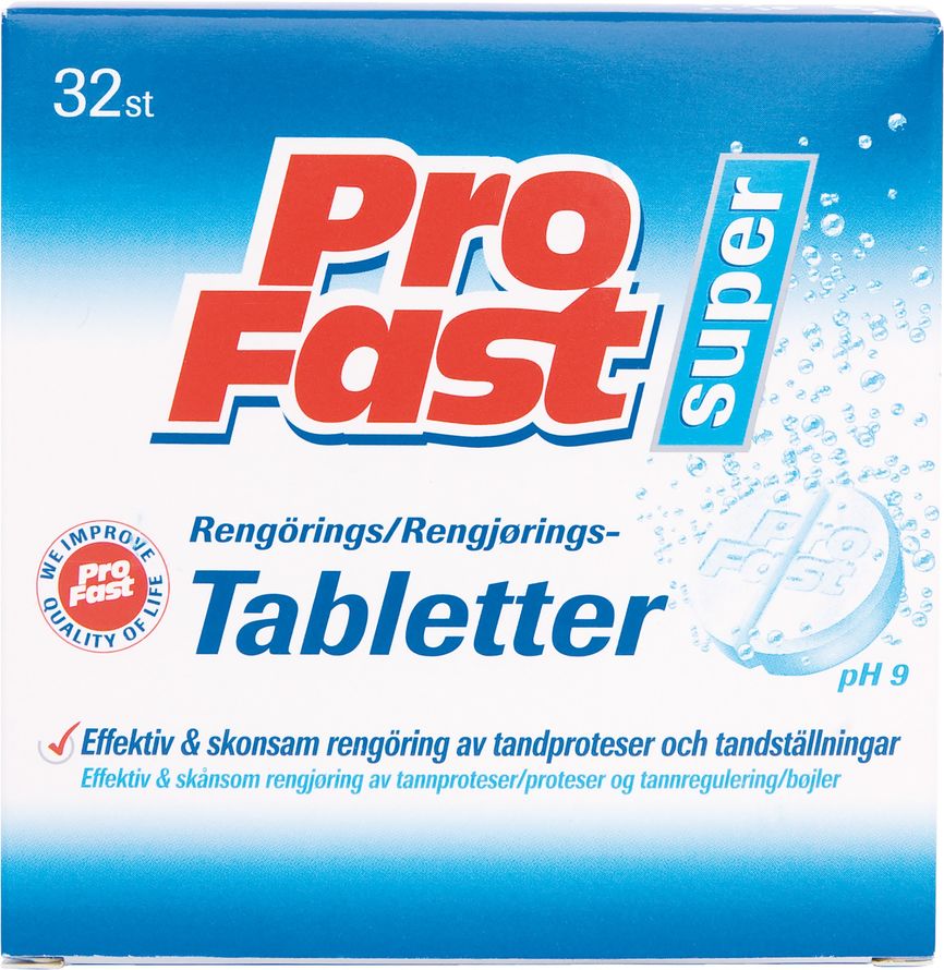 ProFast Rengjøringstabletter 32 stk